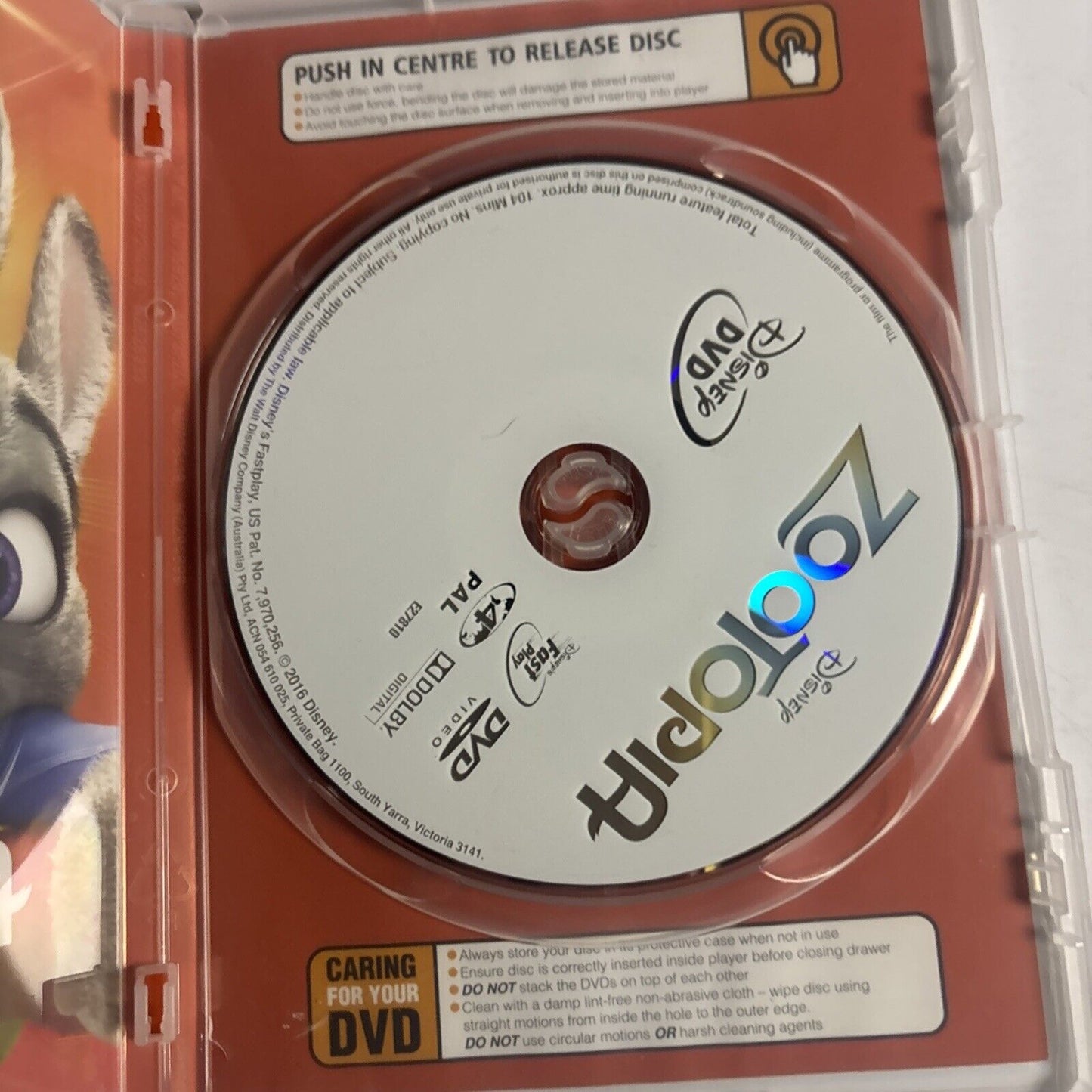 Zootopia | Disney Classics (DVD, 2016) Region 4