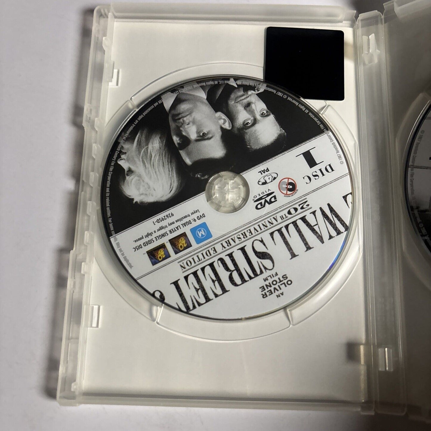 Wall Street - 25th Anniversary Edition (DVD, 1987) Charlie Sheen Region 4