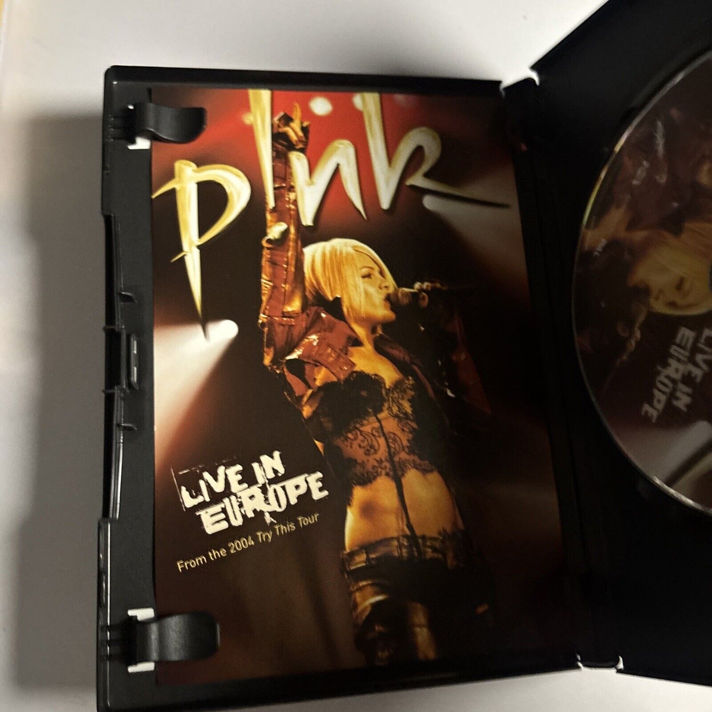 Pink - Live in Europe: from the 2004 Try this Tour (DVD, 2006) All Regions