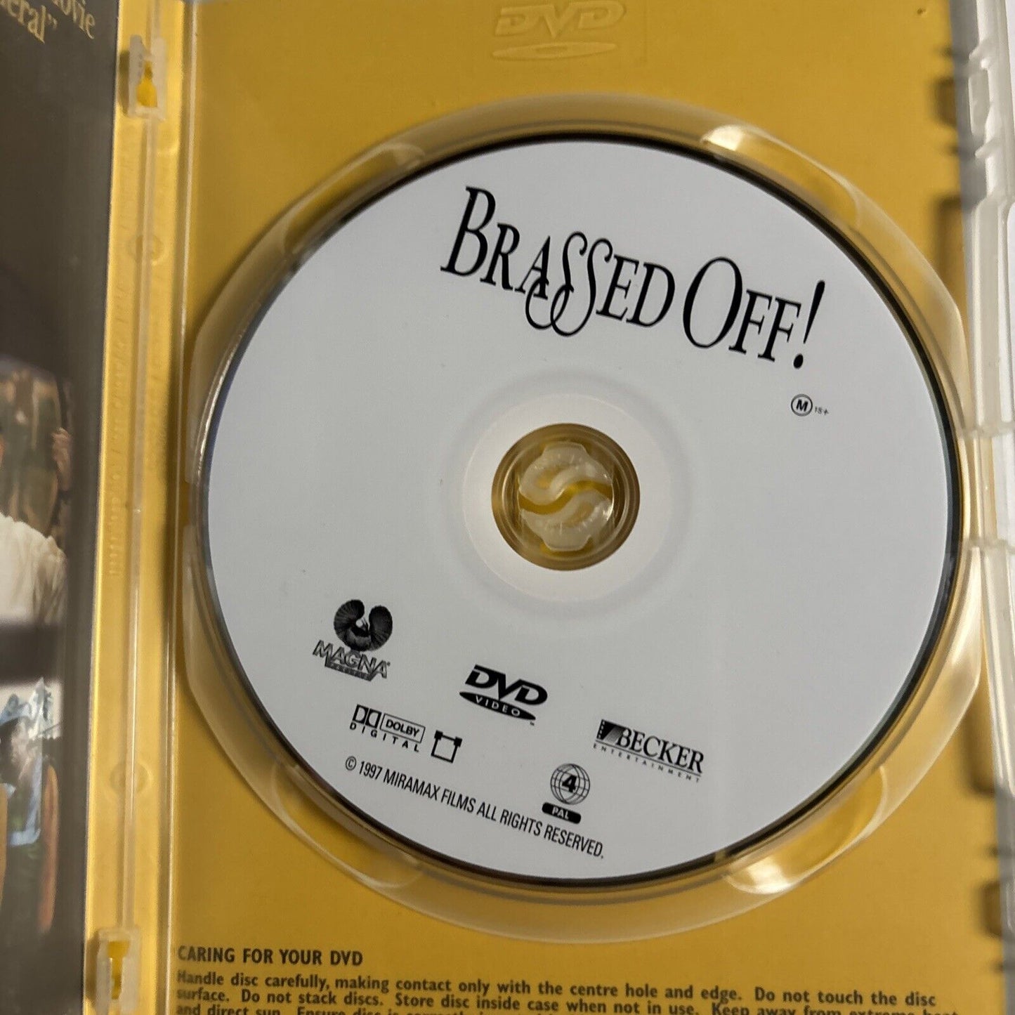 Brassed Off! (DVD, 1997) Ewan McGregor, Tara Fitzgerald Region 4