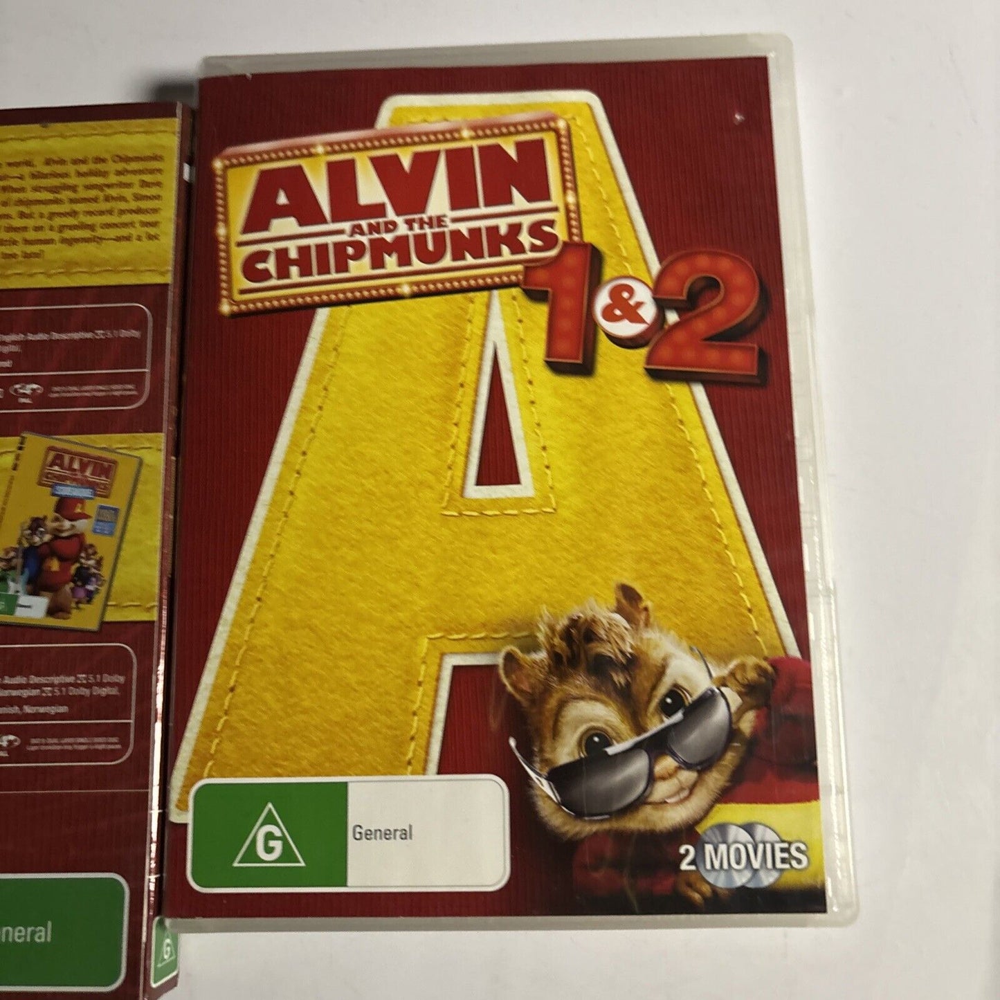 Alvin and the Chipmunks / Alvin and the Chipmunks - The Squeakquel (DVD, 2010)