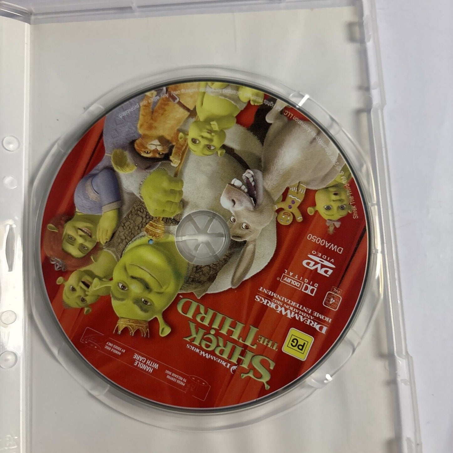 Shrek The Third - Lenticular Cover (DVD, 2007) Region 4