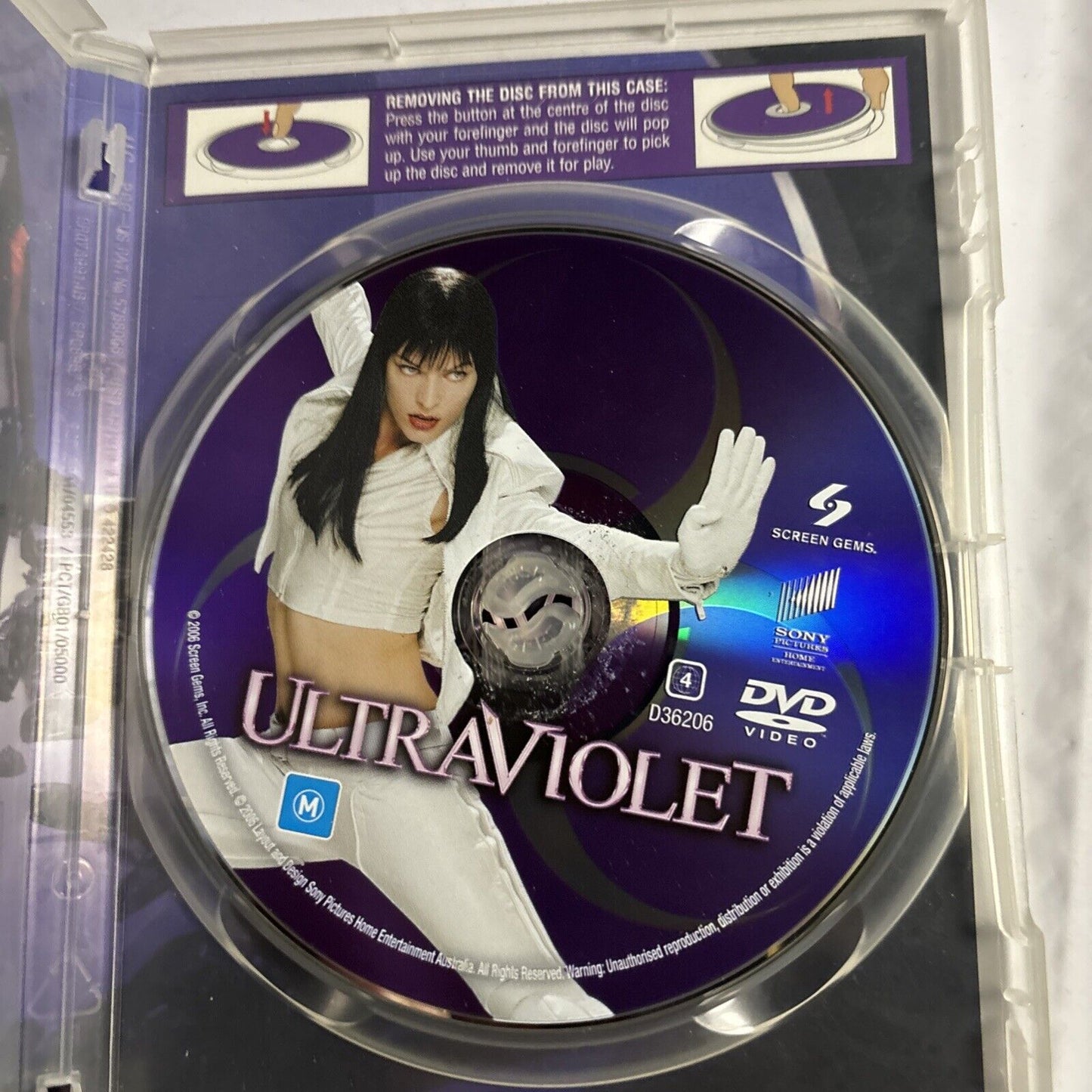 Ultraviolet (DVD, 2006) Milla Jovovich, Mike Smith, Ida Martin Region 4