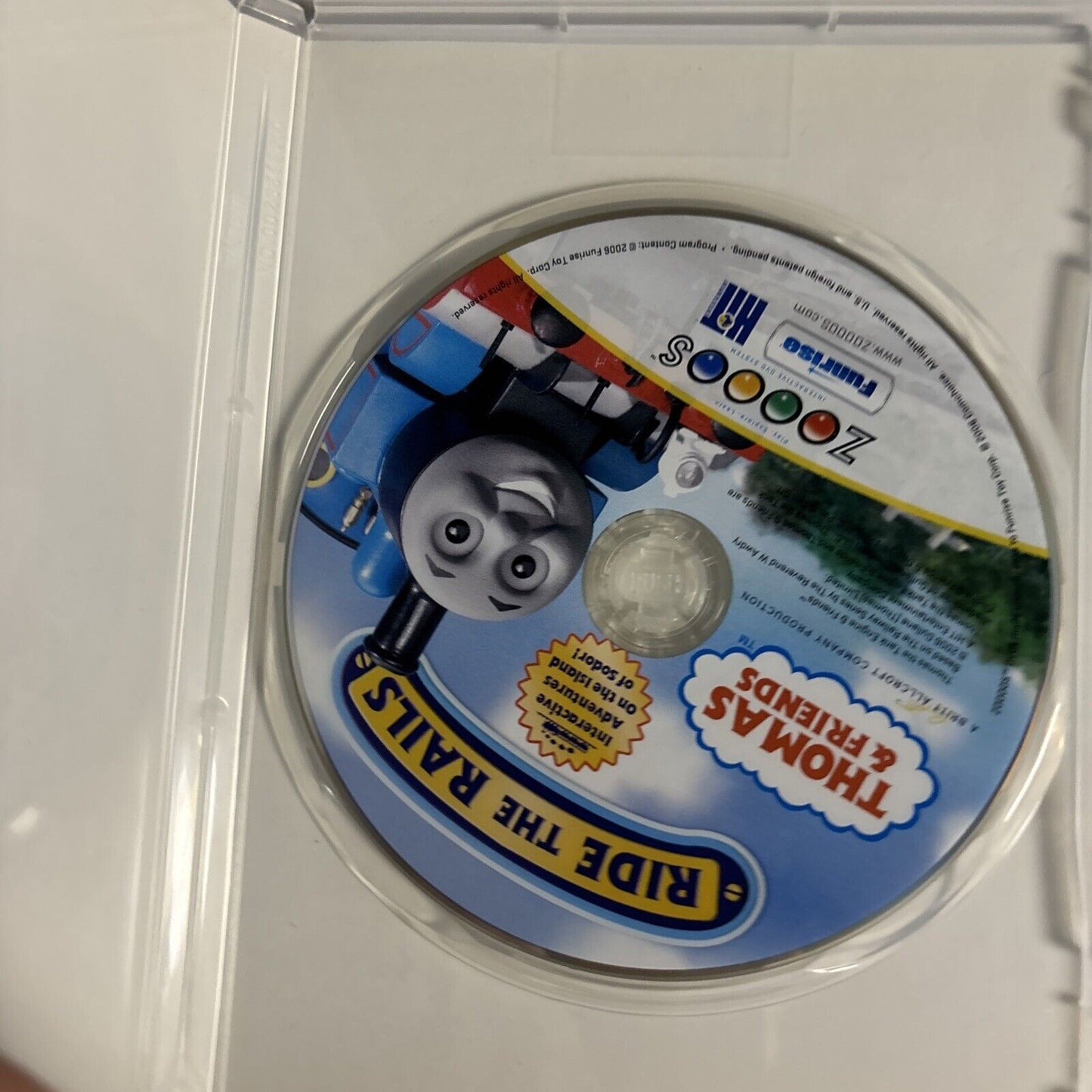 Thomas & Friends Ride The Rails - Zoooos Interactive DVD System