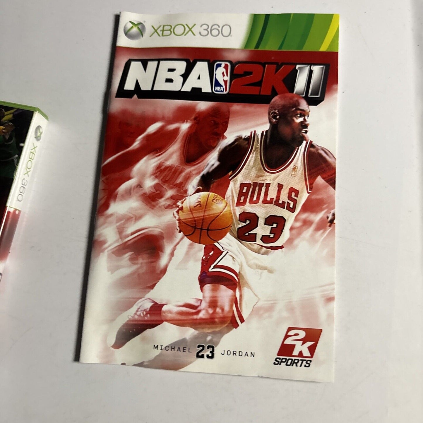 NBA 2K11 Microsoft Xbox 360 PAL Game Complete with Manual Michael Jordan