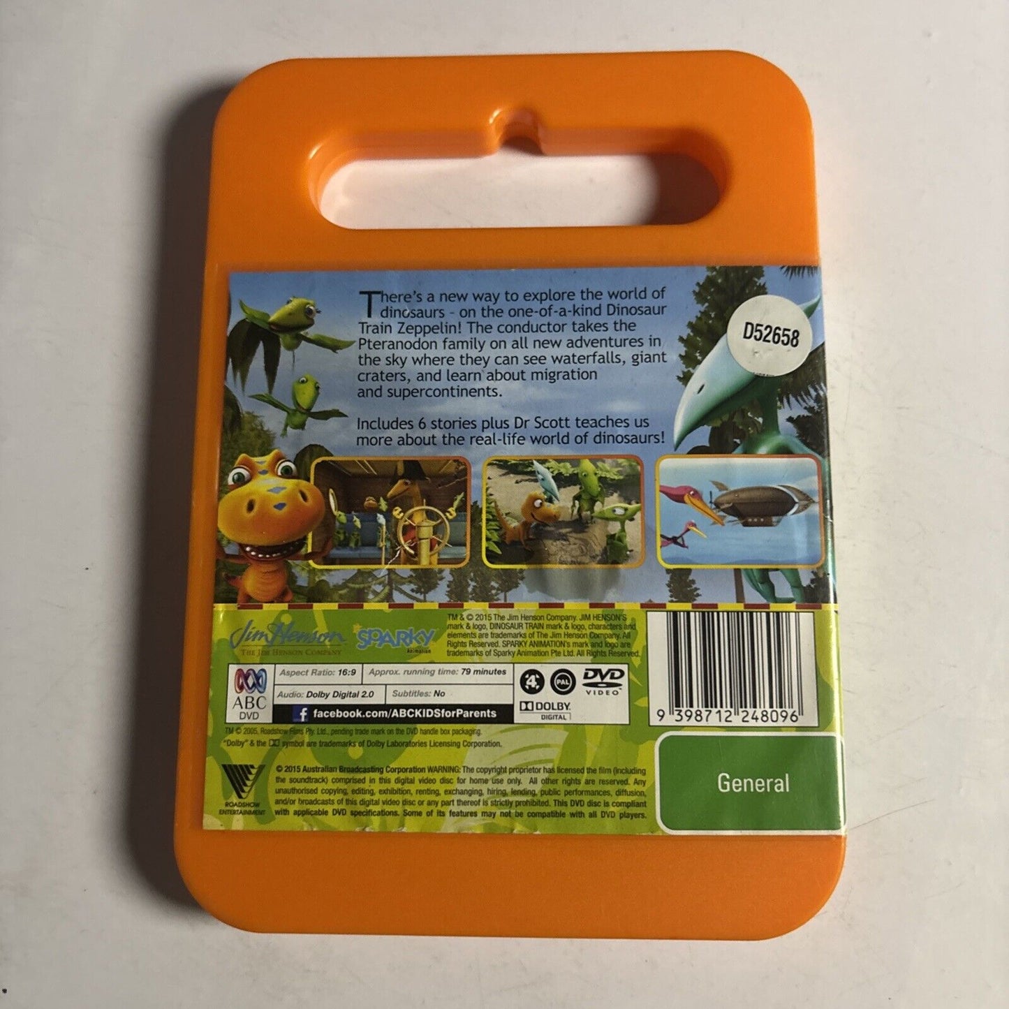 Jim Henson's Dinosaur Train - All Aboard the Zeppelin (DVD, 2015) Region 4