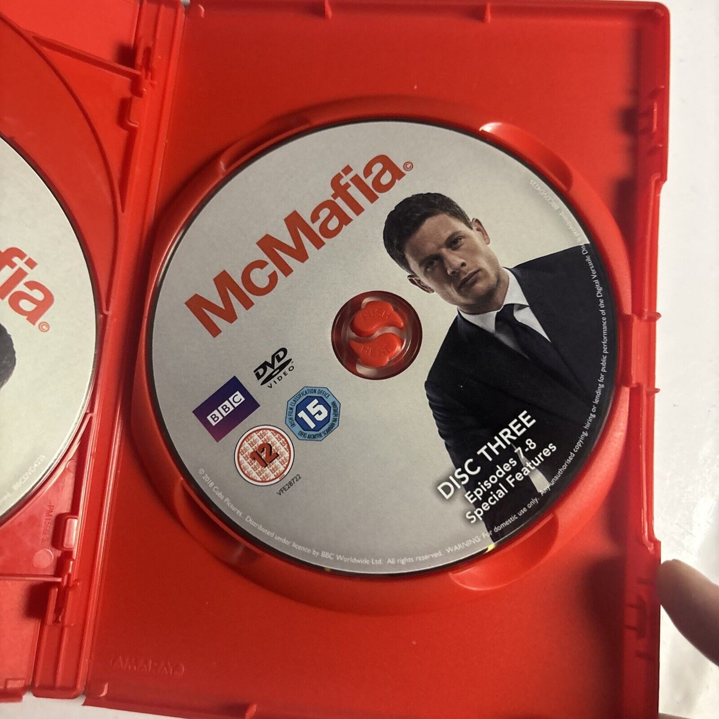 McMafia (DVD, 2018, 3-Disc) Hossein Amini, James Norton Region 4 &2