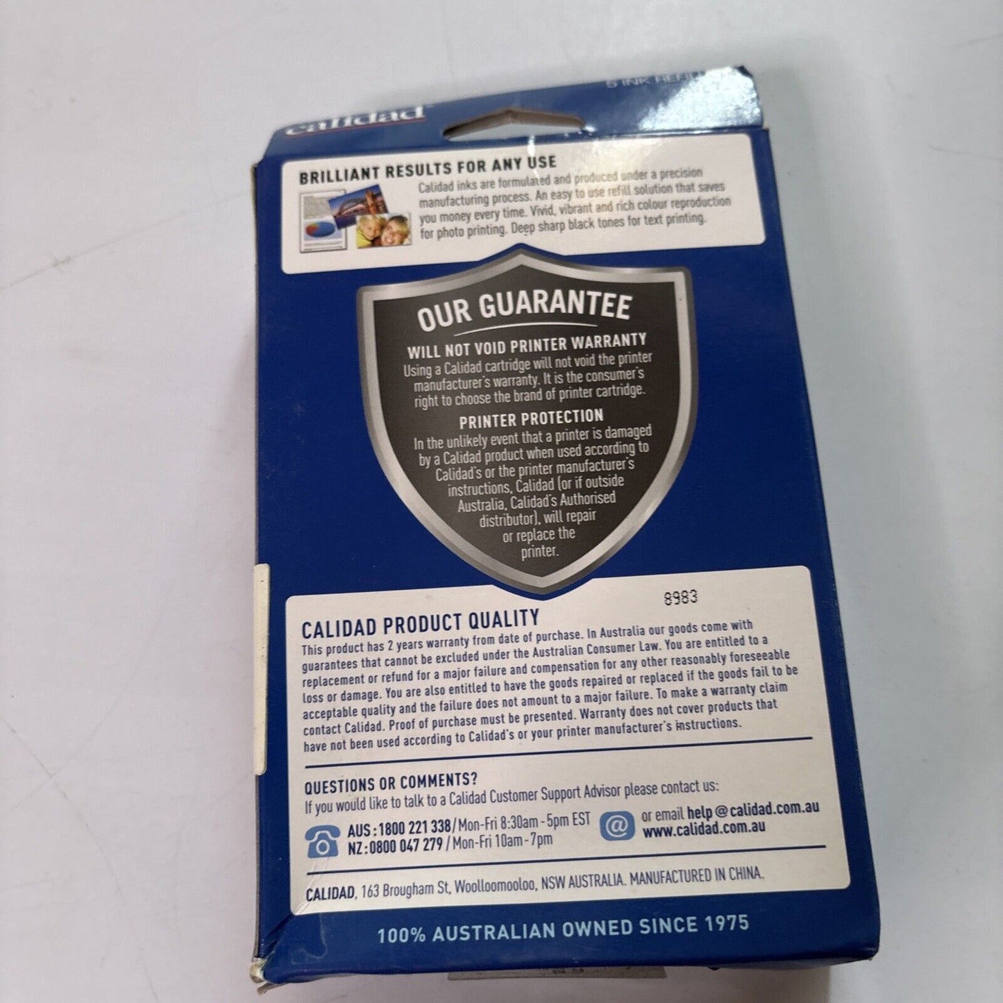 Calidad Refill Pack For Canon 40, 41, 510, 511, 640, 641 Black & Colour