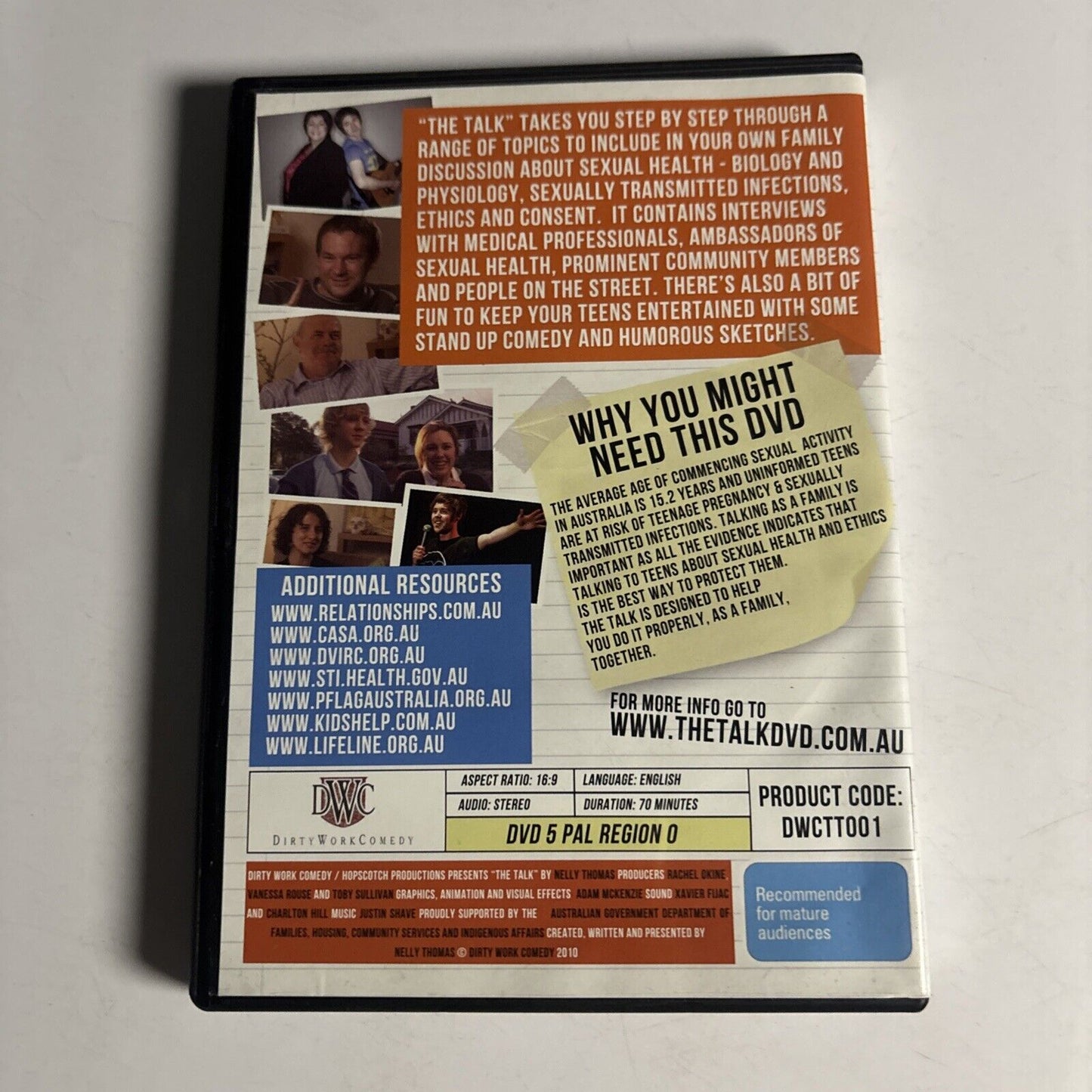 The Talk (DVD, 2010) Nelly Thomas NEW All Regions