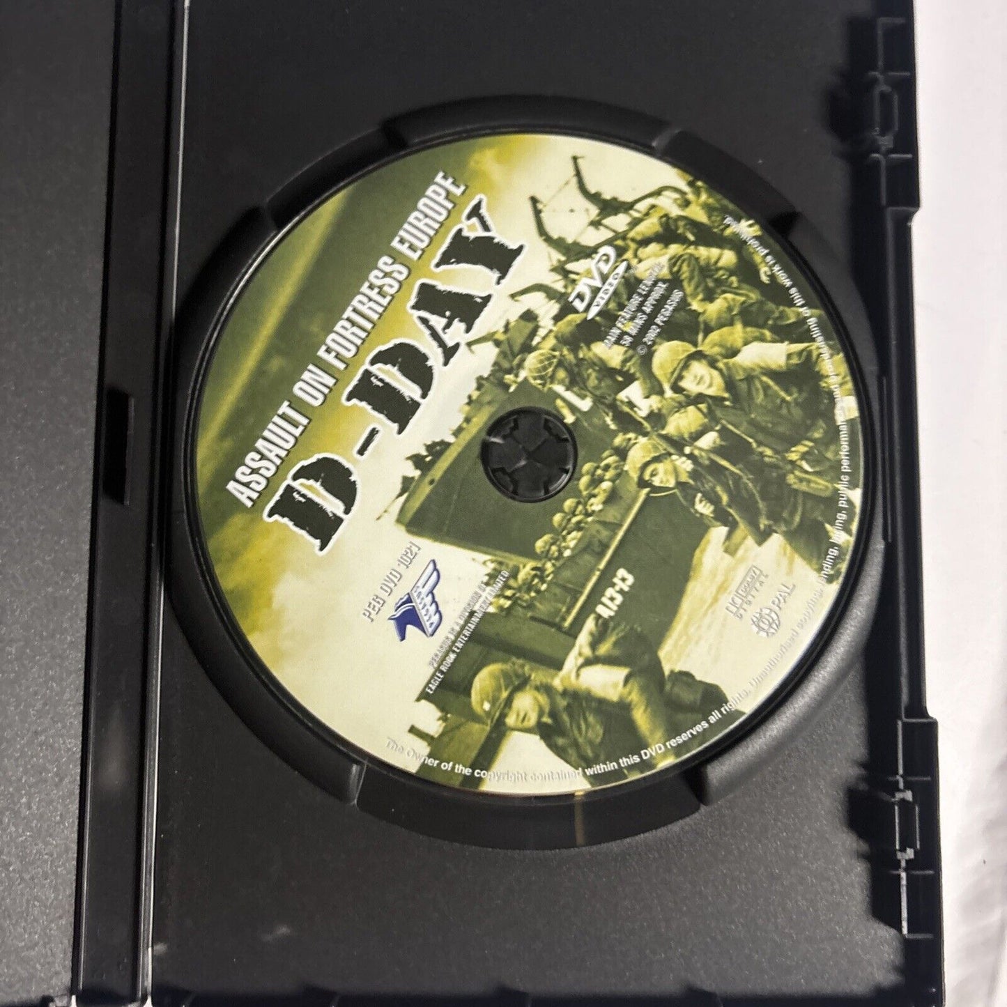 The War File - D-Day-Assault on Fortress Europe (DVD, 1990) All Regions