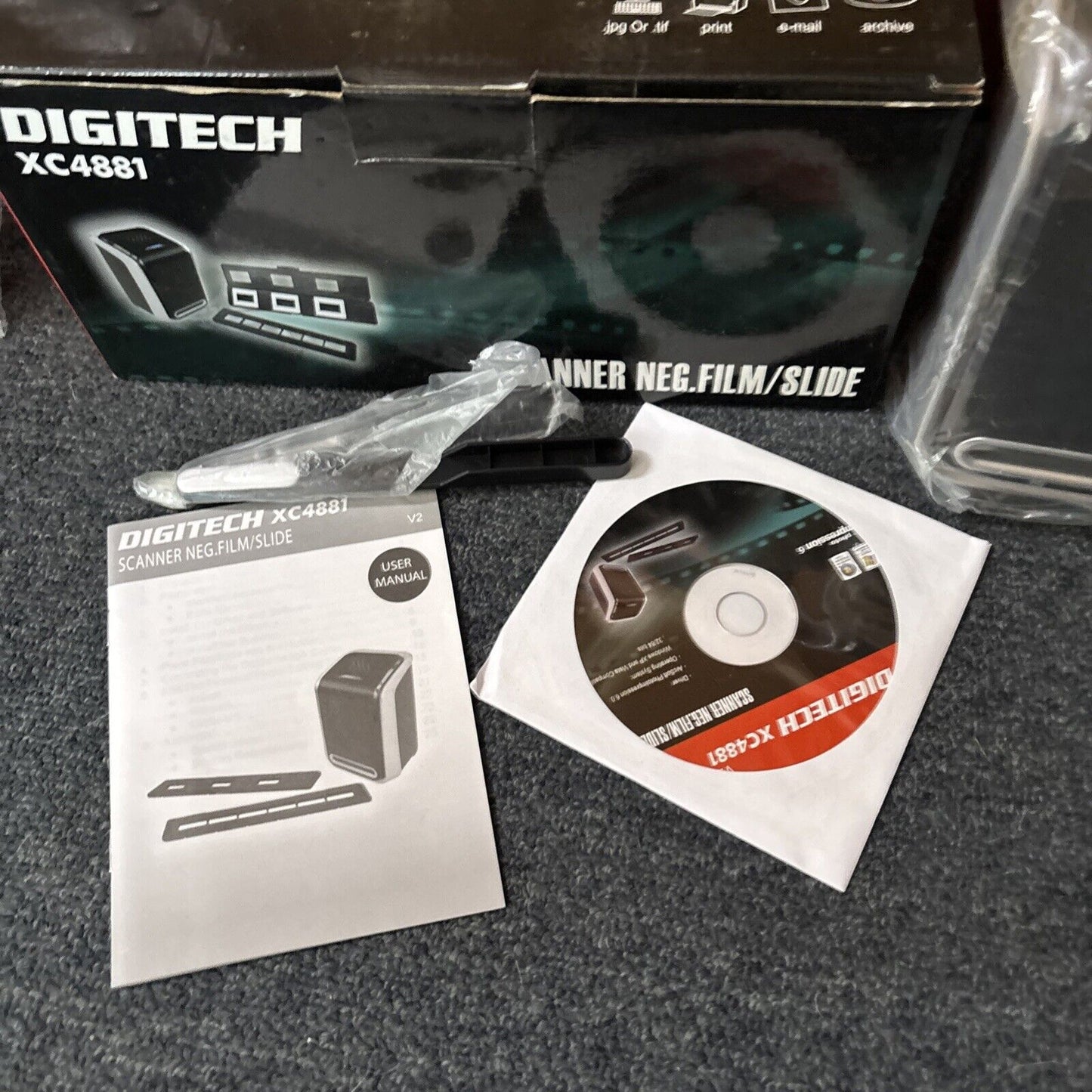 Digitech Scanner For Negative Film Slide XC4881