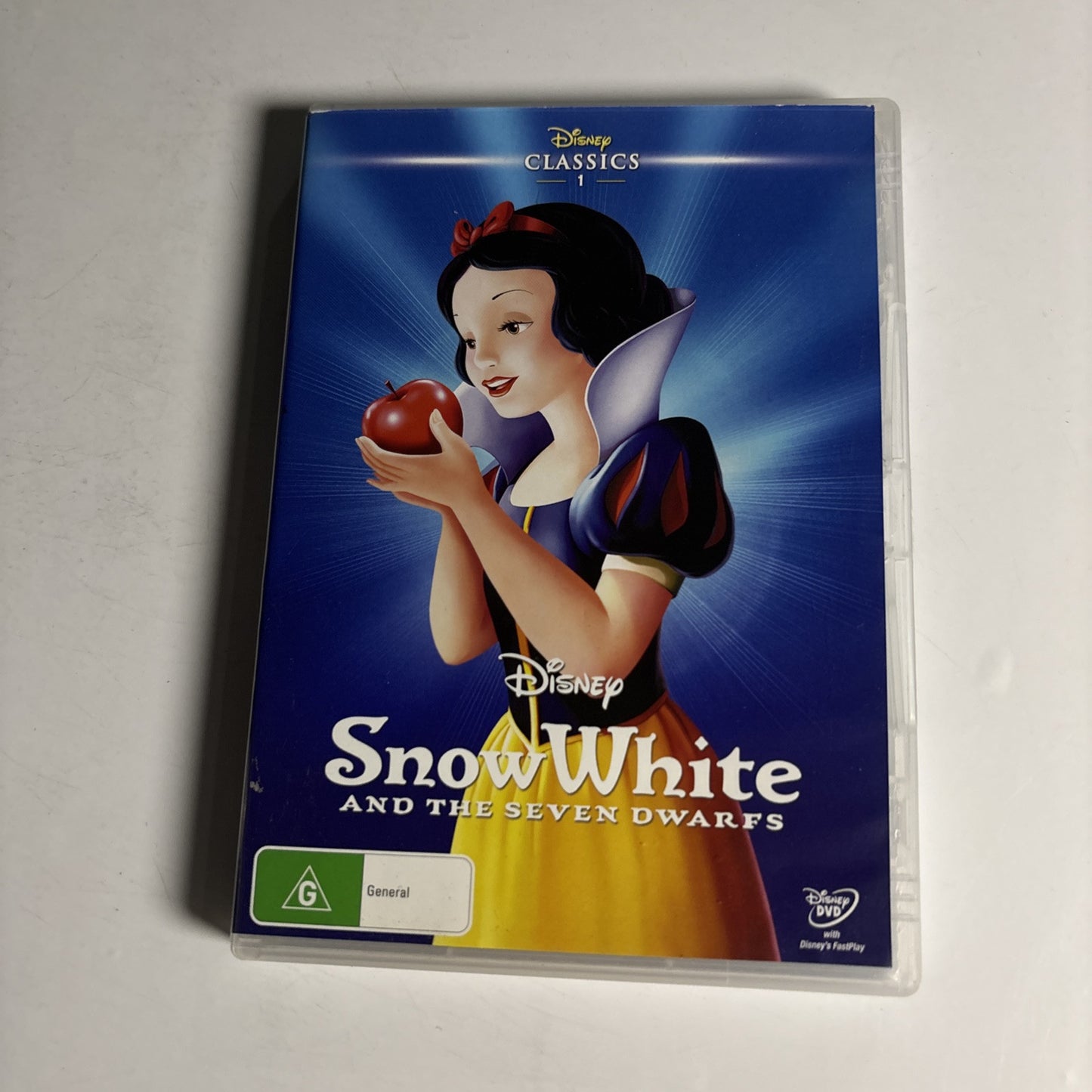 Snow White and the Seven Dwarfs (DVD, 1937) Disney Classics Region 4