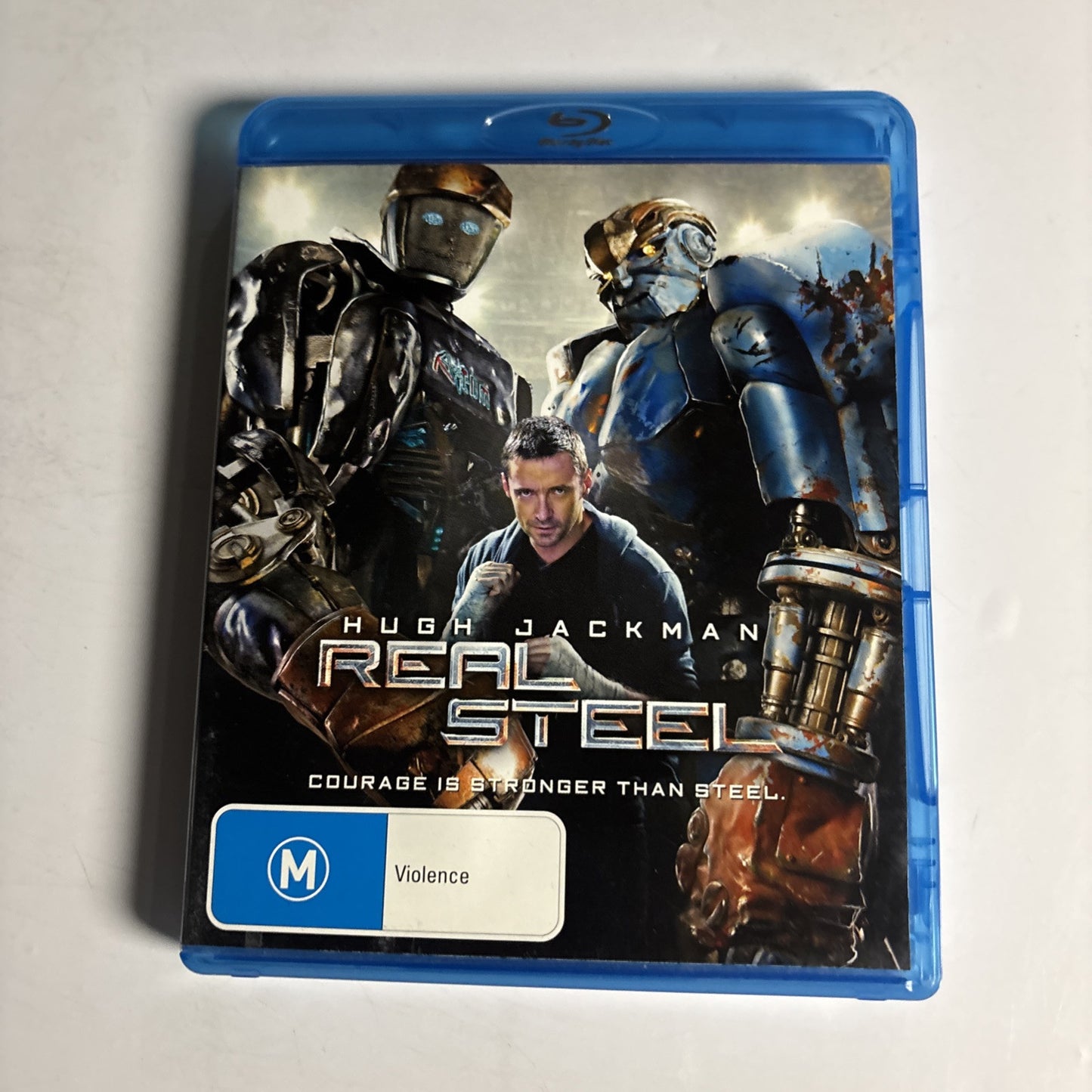 Real Steel (Blu-ray, 2011) Hugh Jackman, Marco Ruggeri All Regions