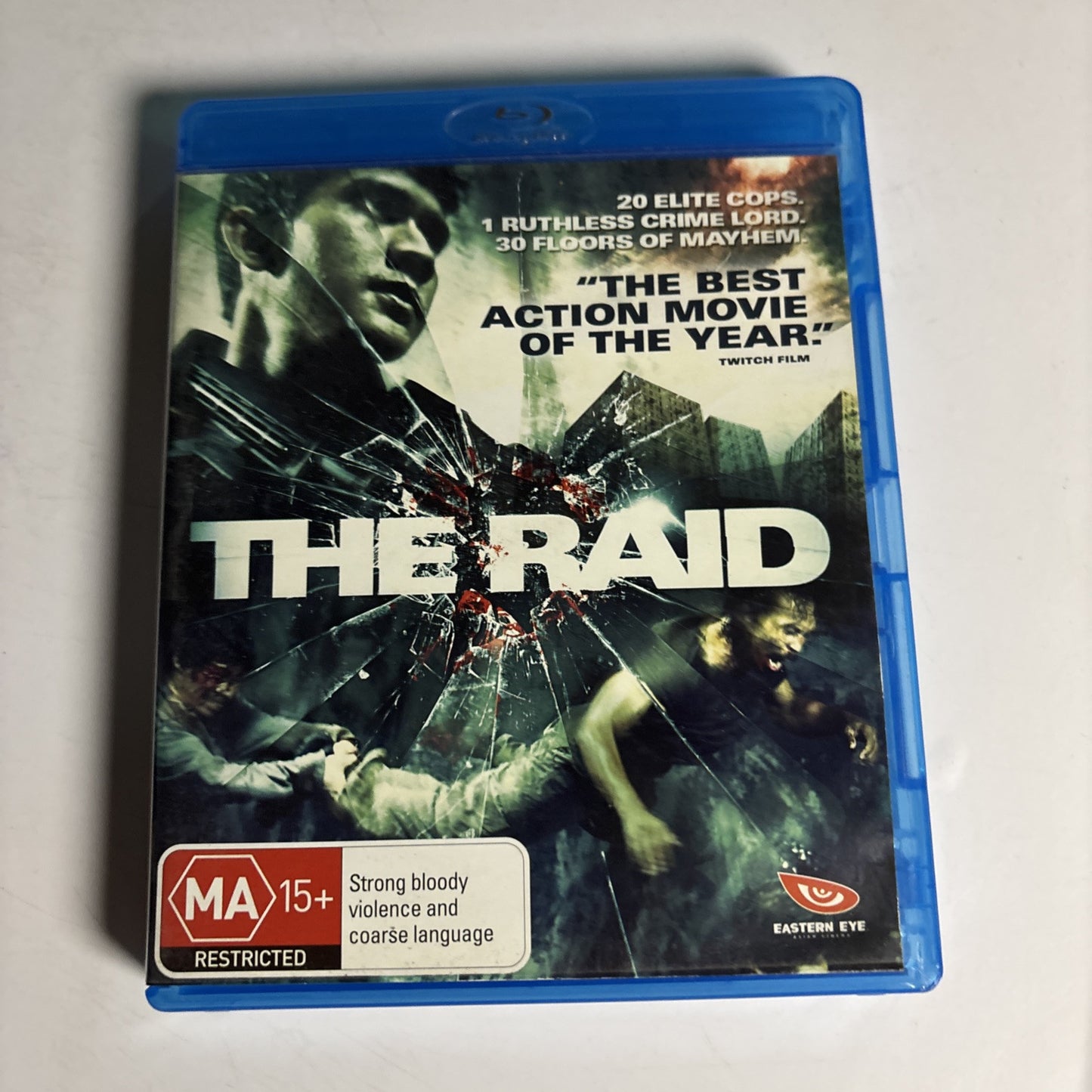 The Raid (Blu-ray, 2011) Donny Alamsyah, Iko Uwais, Joe Taslim, Region B