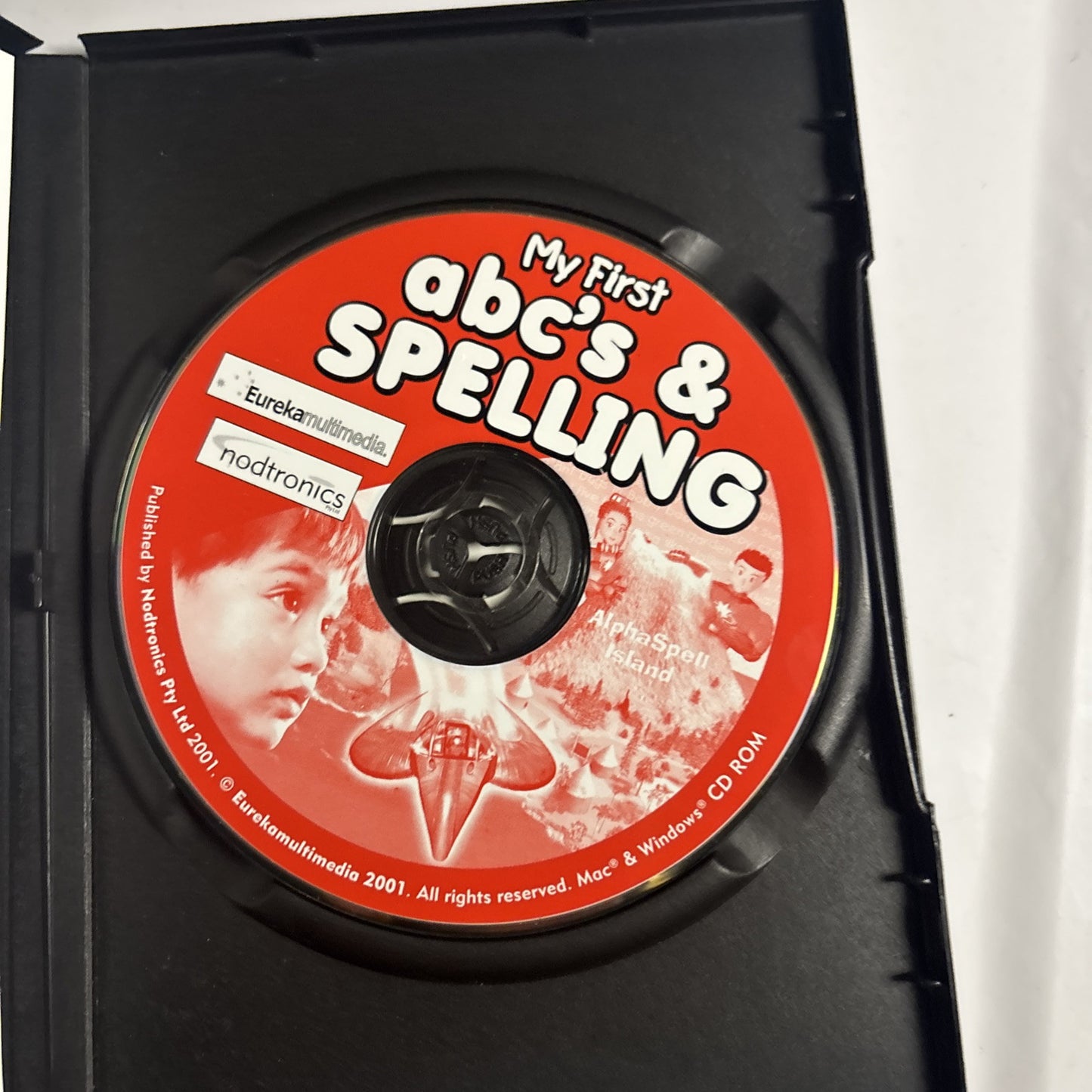 Eureka Multimedia abc’s & Spelling PC Mac CD ROM Kids Age 3-6 Windows Mac