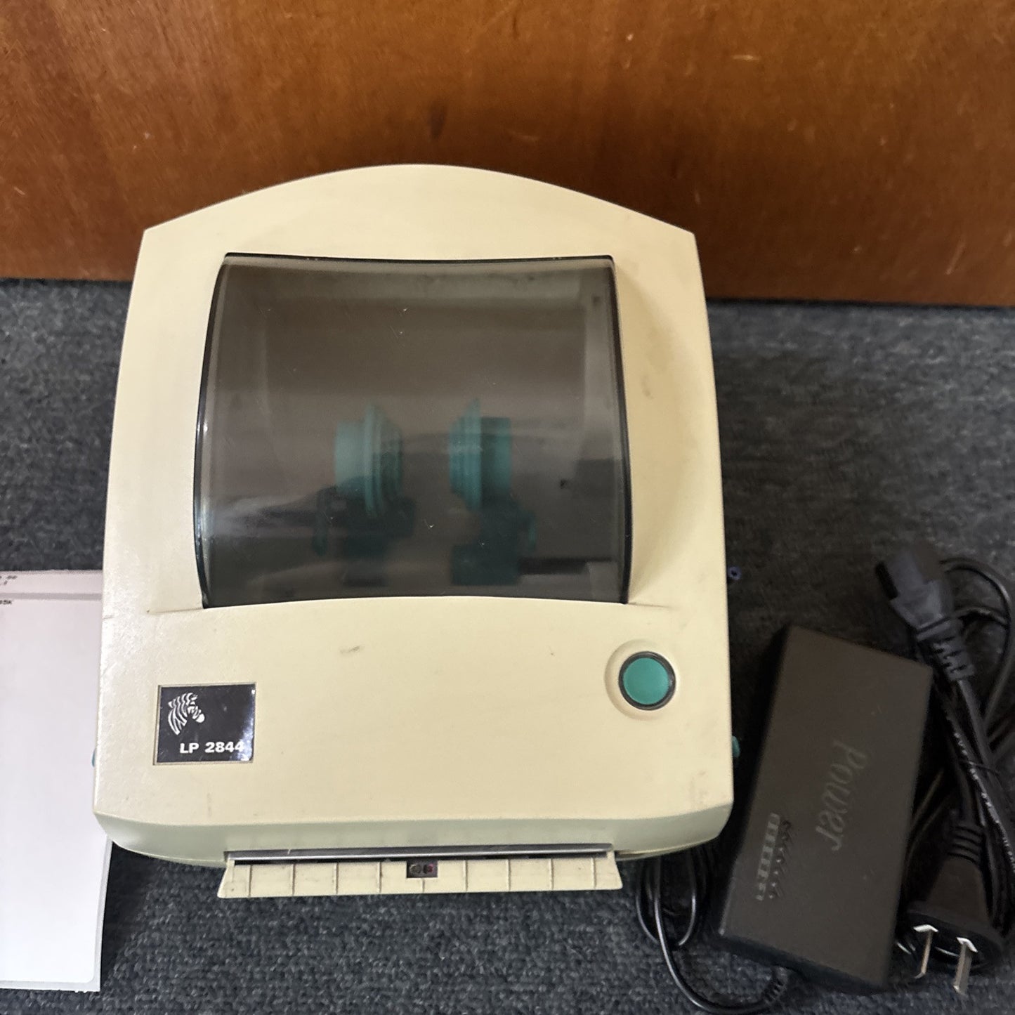Zebra LP 2844 Thermal Label Printer Serial & Parallel Port