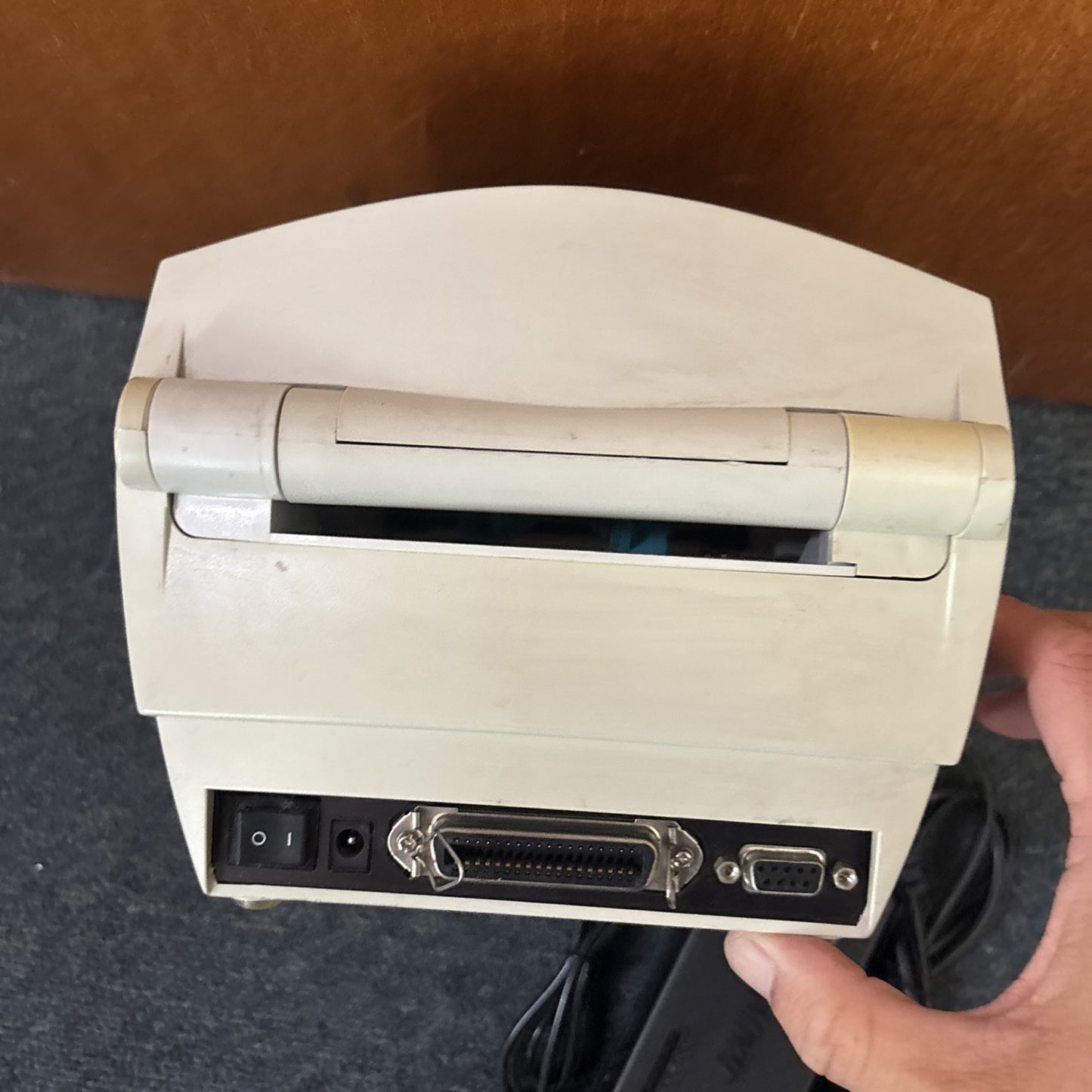 Zebra LP 2844 Thermal Label Printer Serial & Parallel Port