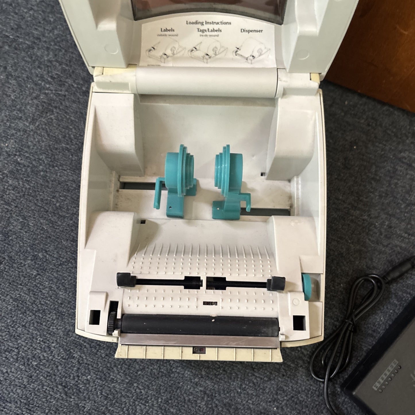 Zebra LP 2844 Thermal Label Printer Serial & Parallel Port