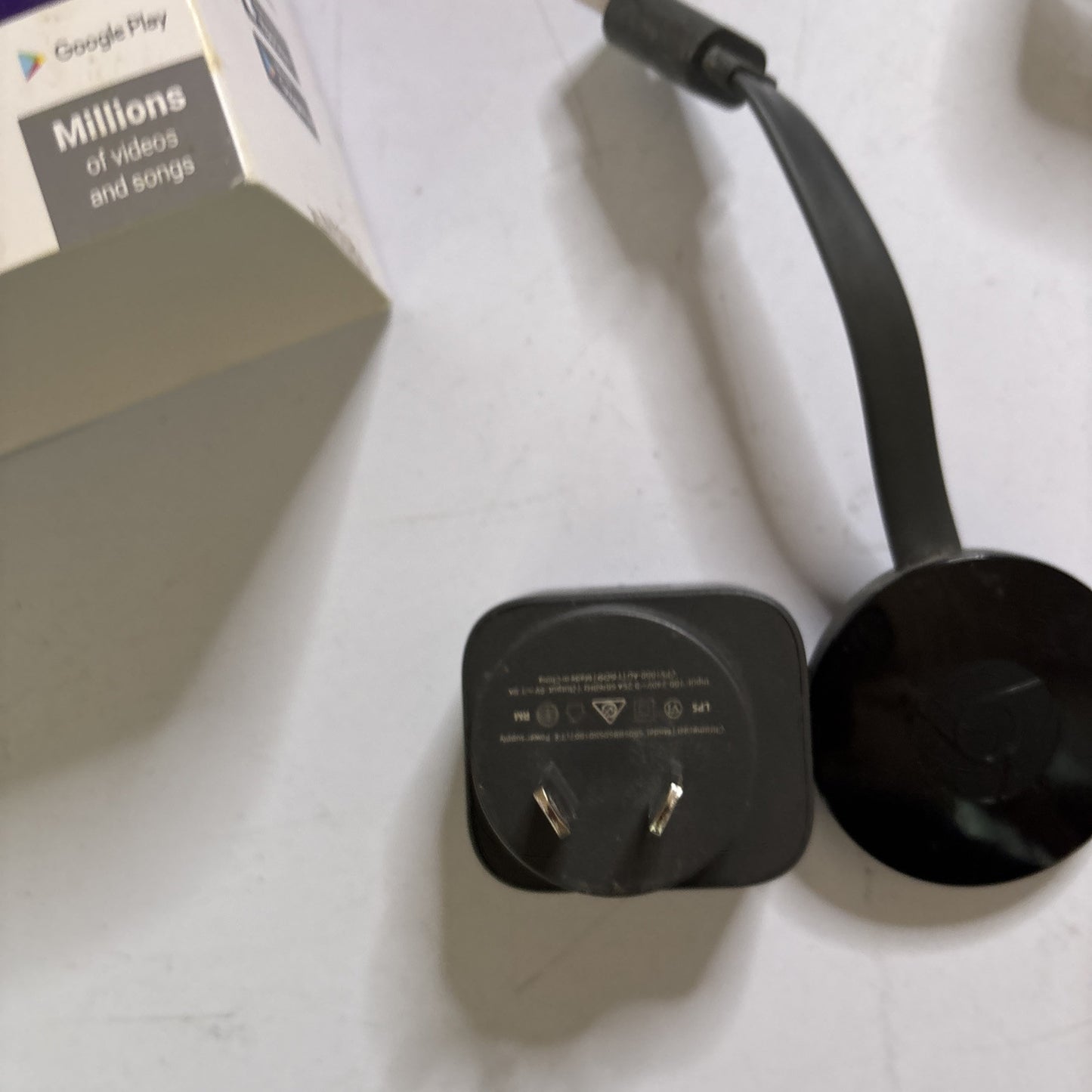 Google Chromecast (2nd Generation) HD Media Streamer - Black