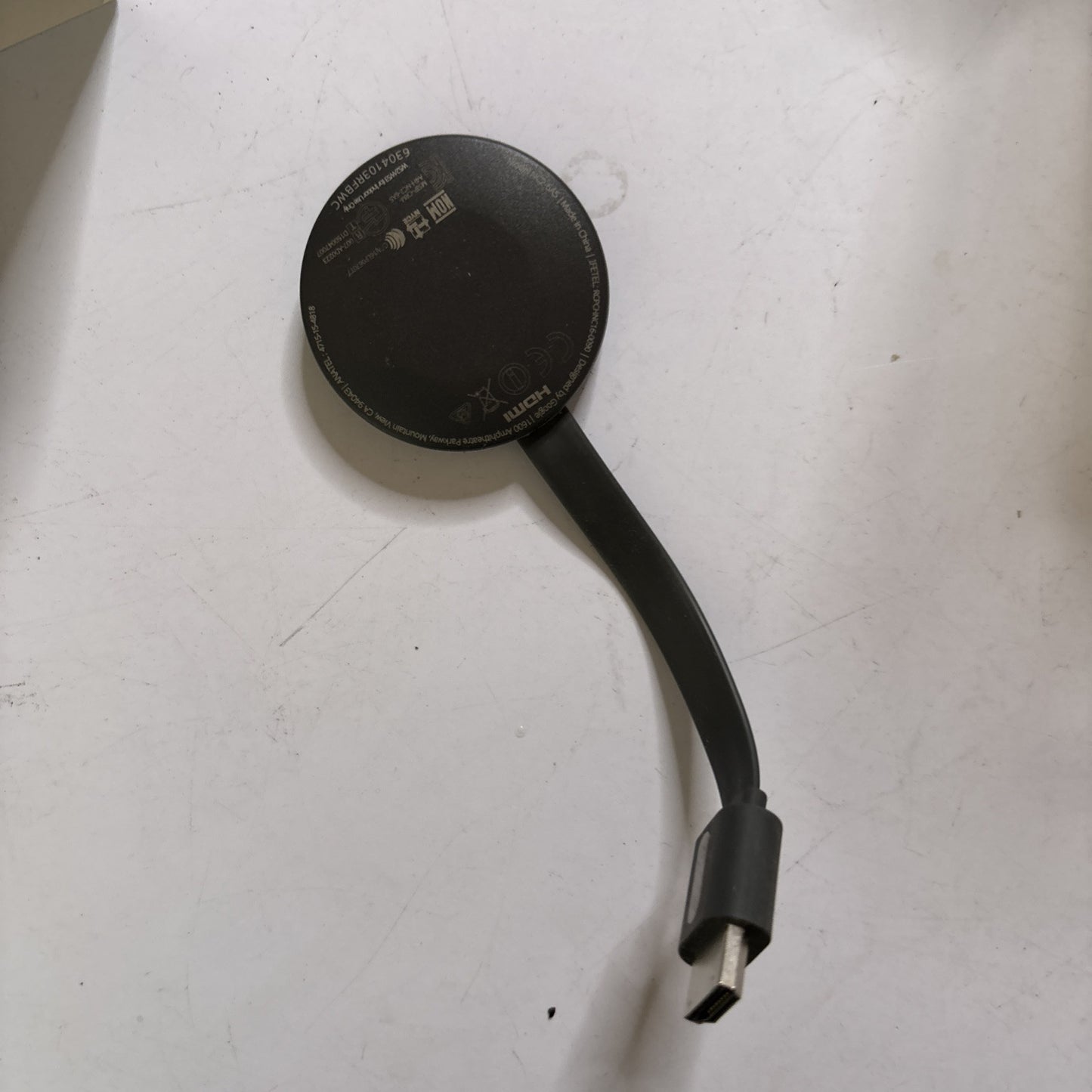 Google Chromecast (2nd Generation) HD Media Streamer - Black
