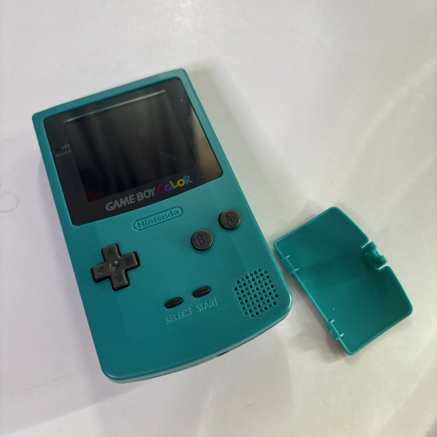Nintendo Gameboy Color Console *New Backlit IPS Screen* Aqua CGB-001