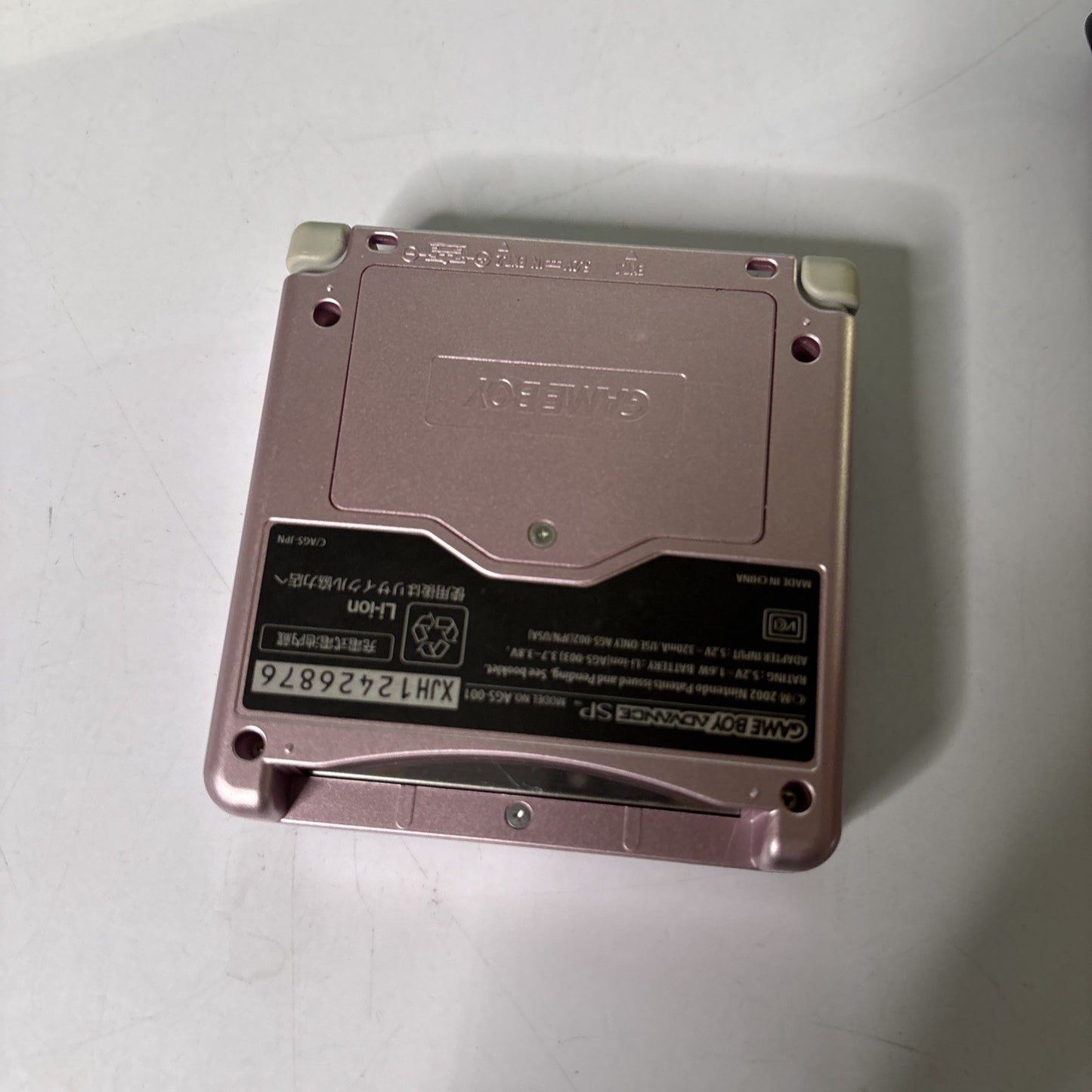 Nintendo Gameboy Advance SP Console Pink AGS-001