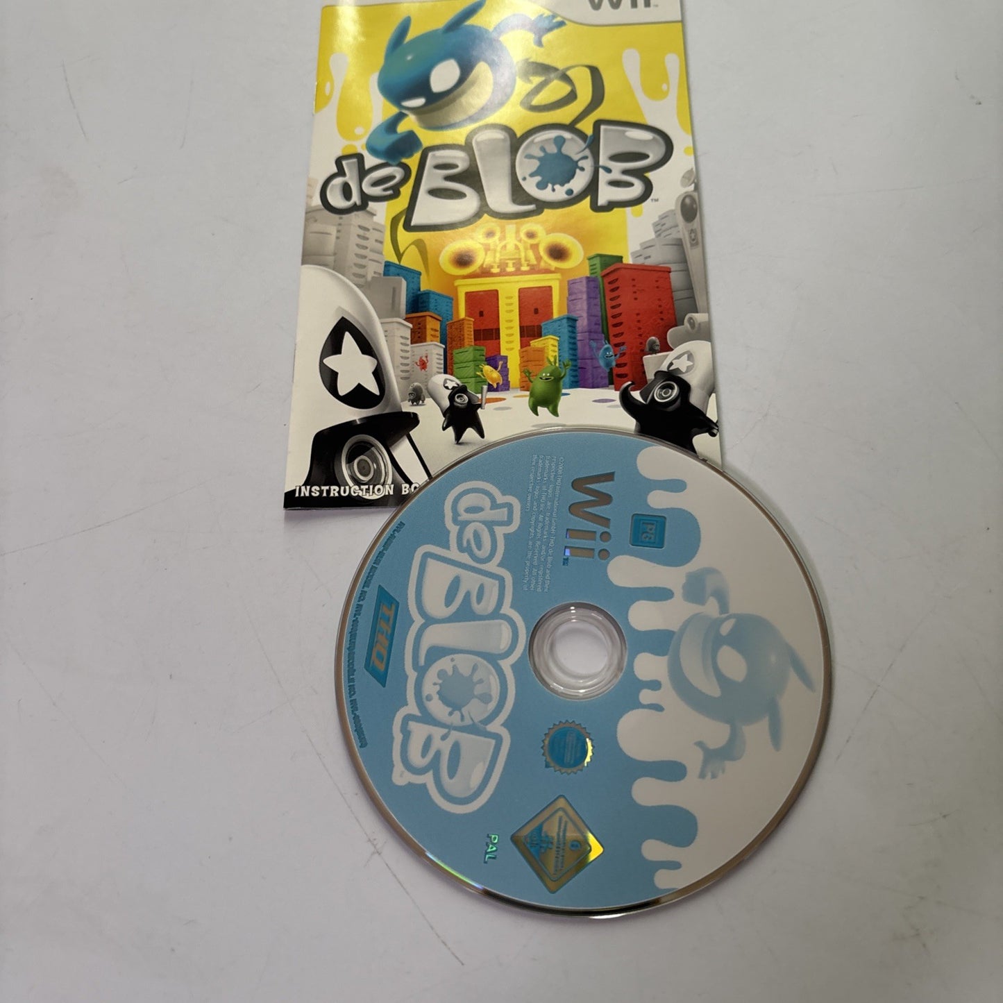 De Blob - Nintendo Wii Manual PAL