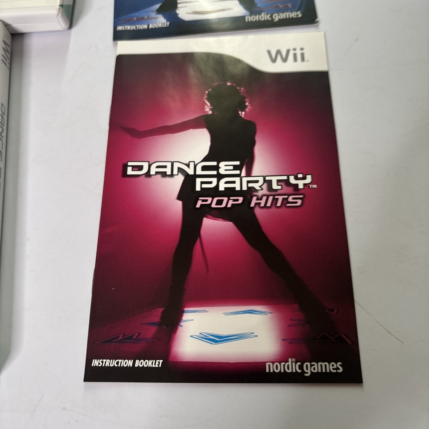 Dance Party Club Hits / Pop Hits Nintendo Wii PAL Manual