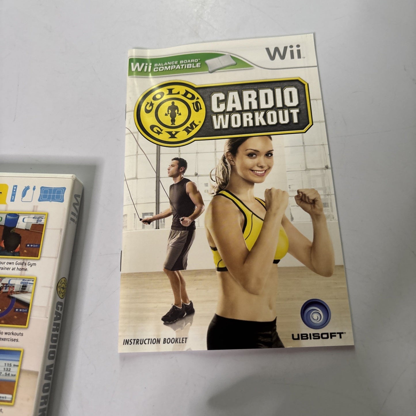 Golds' Gym Cardio Workouts Nintendo Wii Manual PAL