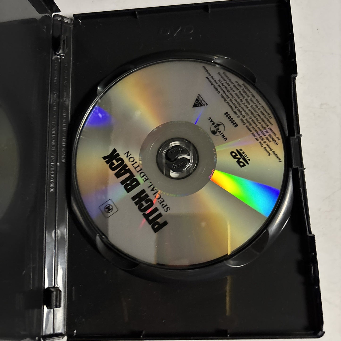 Pitch Black (Special Edition, DVD, 2000) Vin Diesel Region 4 &2