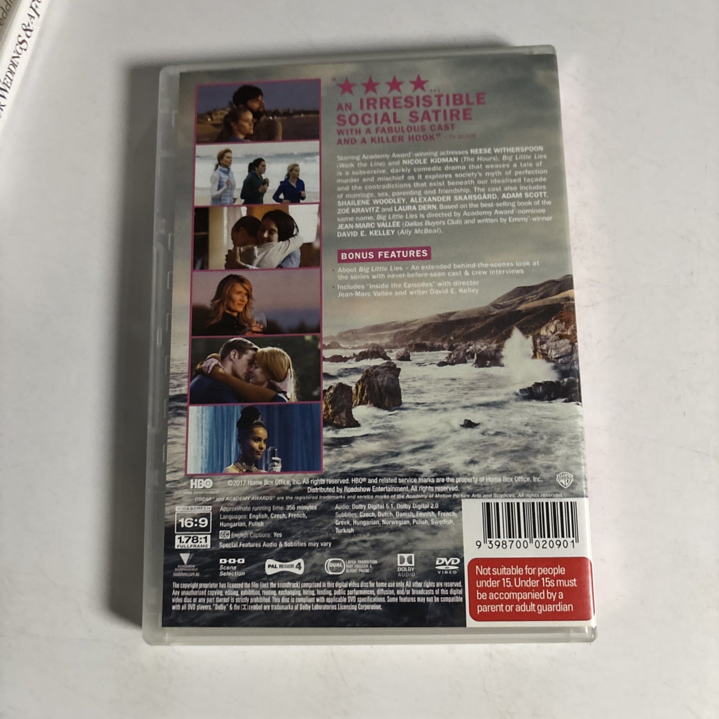 Big Little Lies : Season 1 (DVD, 2017) Nicole Kidman Region 4 NEW