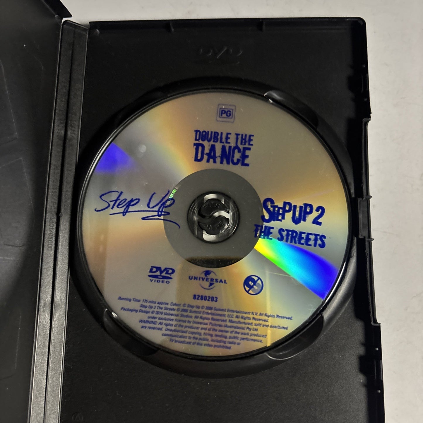 Step Up / Step Up 2 The Streets (DVD, 2008) Channing Tatum Region 4 &2