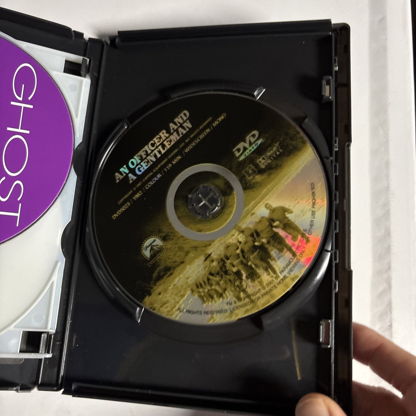 Grease / Ghost / An Officer And A Gentleman (DVD, 3-Disc) Region 4