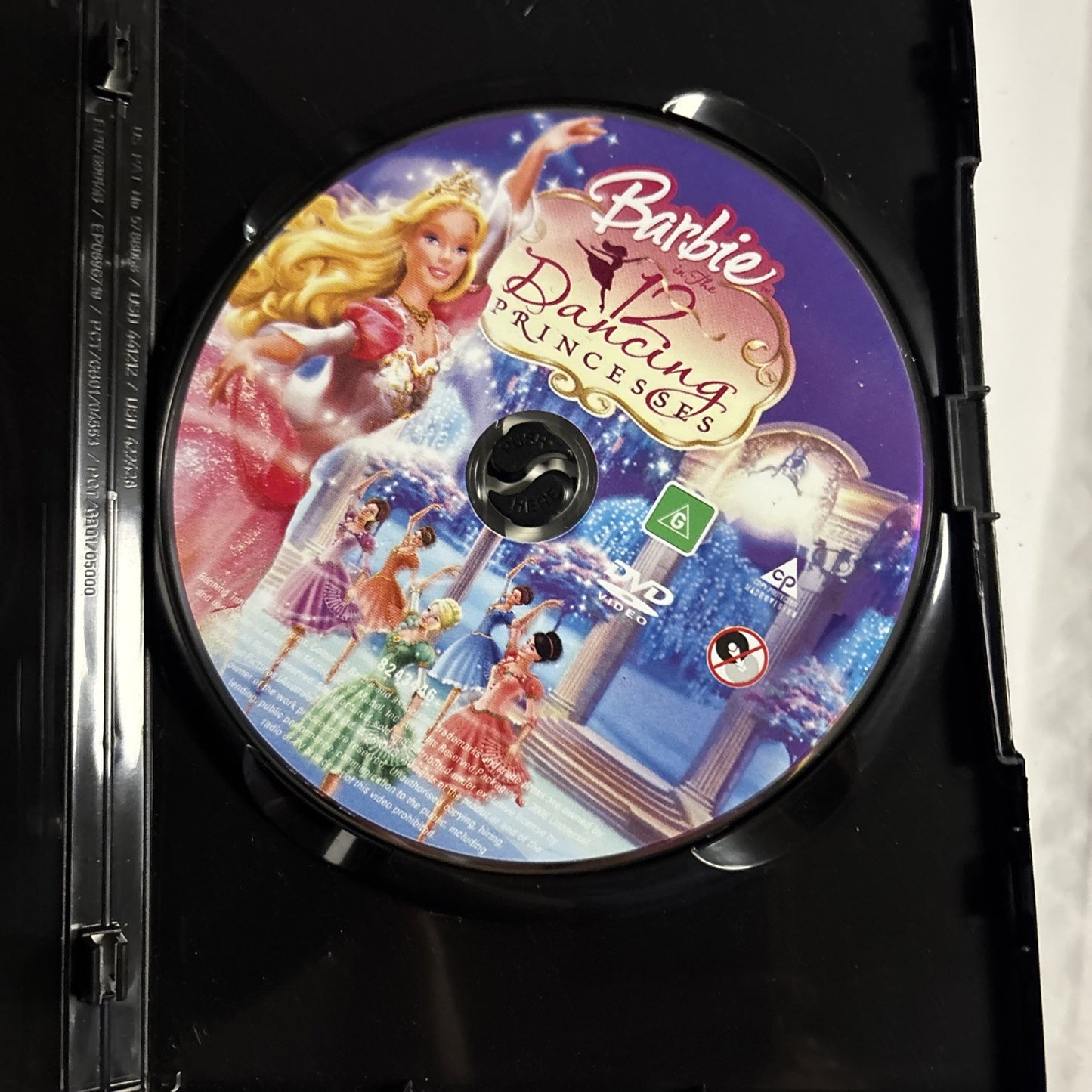 Barbie 12 Dancing Princesses (DVD, 2006) Animation Region 4 &2