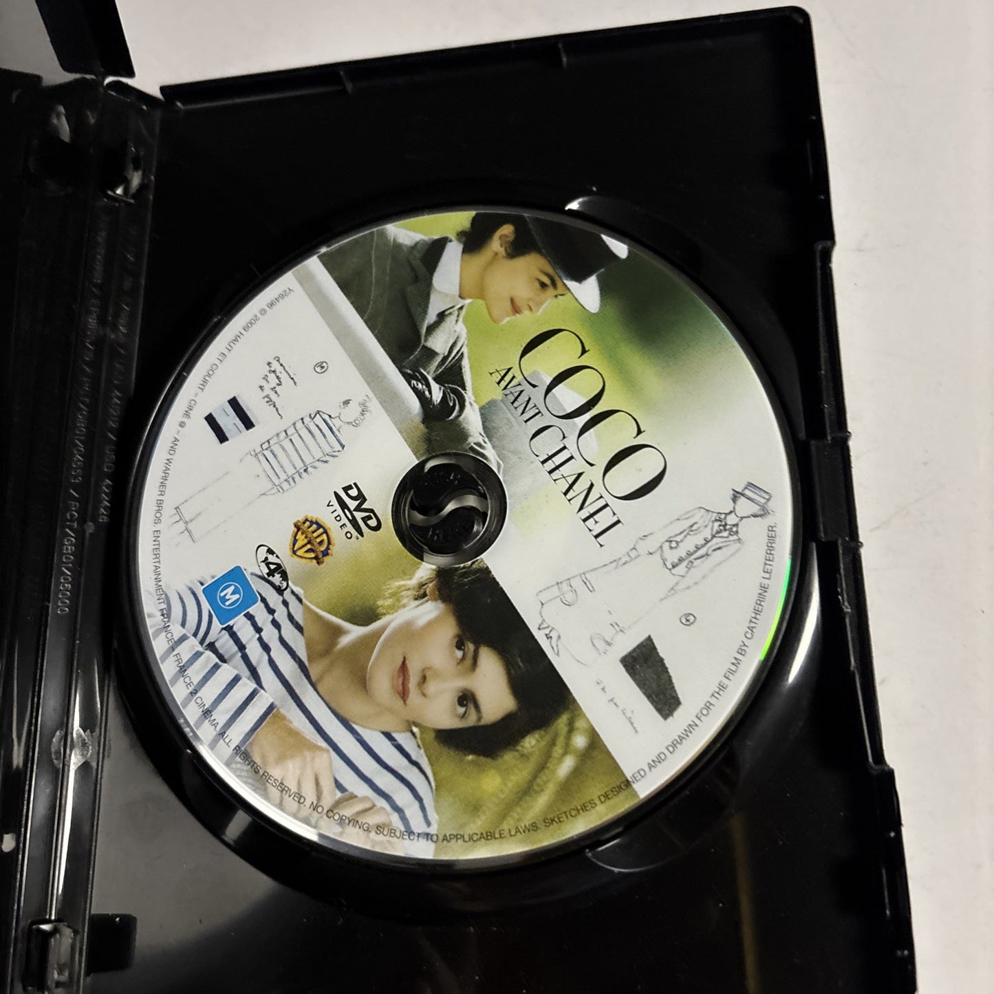 Coco Avant Chanel (DVD, 2009) Audrey Tautou Region 4