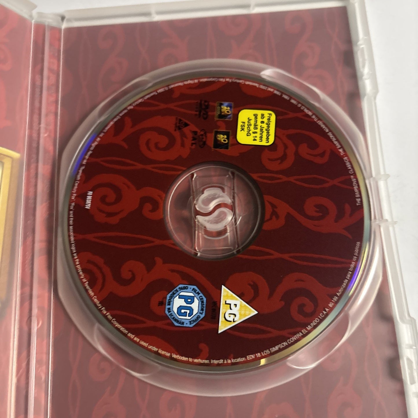 The Simpsons Against The World (DVD, 2004) Region 2