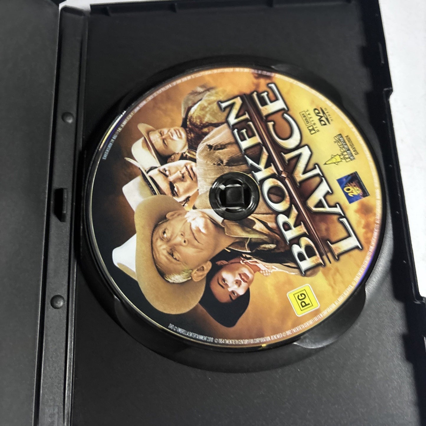 Broken Lance (DVD, 1954) Spencer Tracy, Robert Wagner Region 4