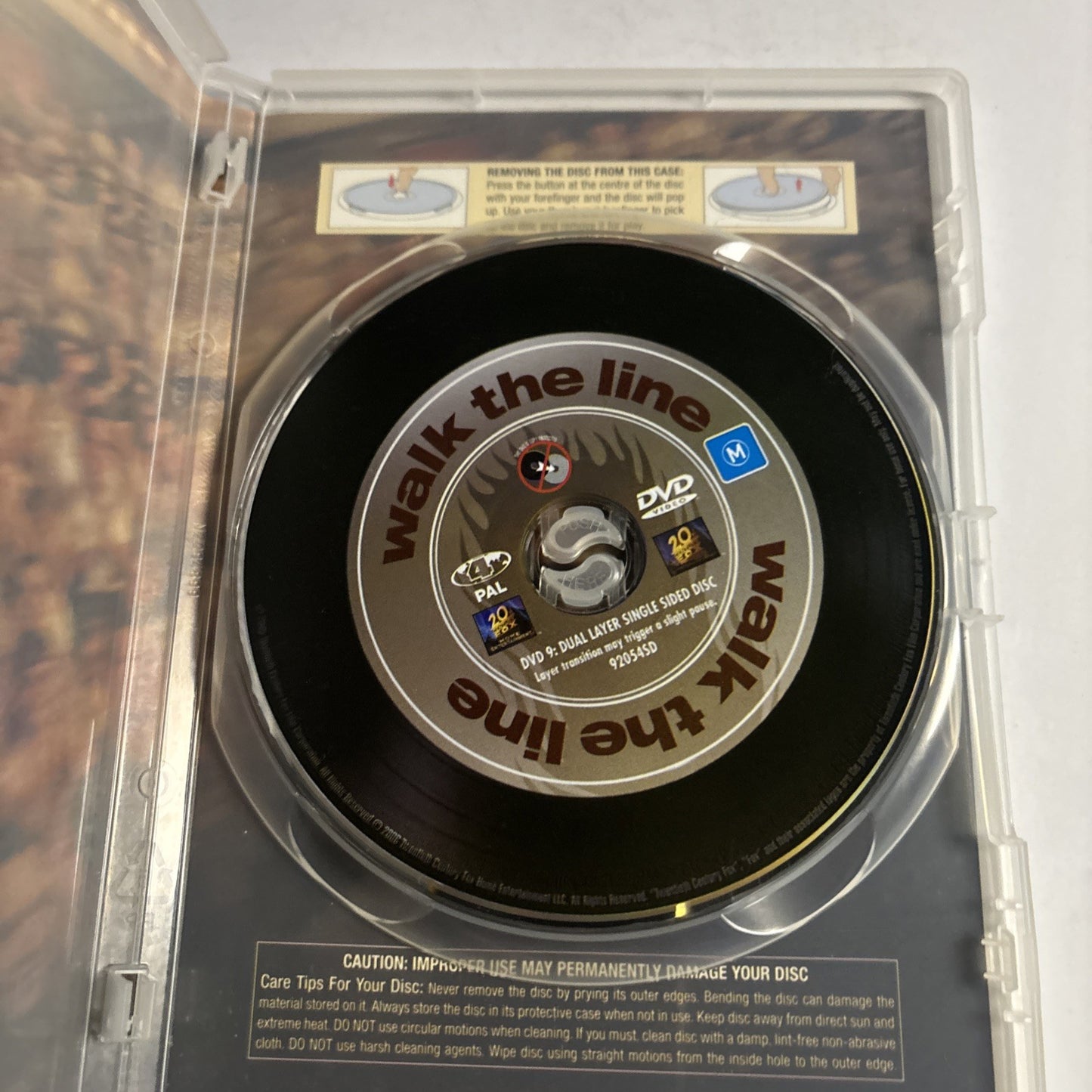 Walk The Line (DVD, 2005) Joaquin Phoenix, Reese Witherspoon Region 4