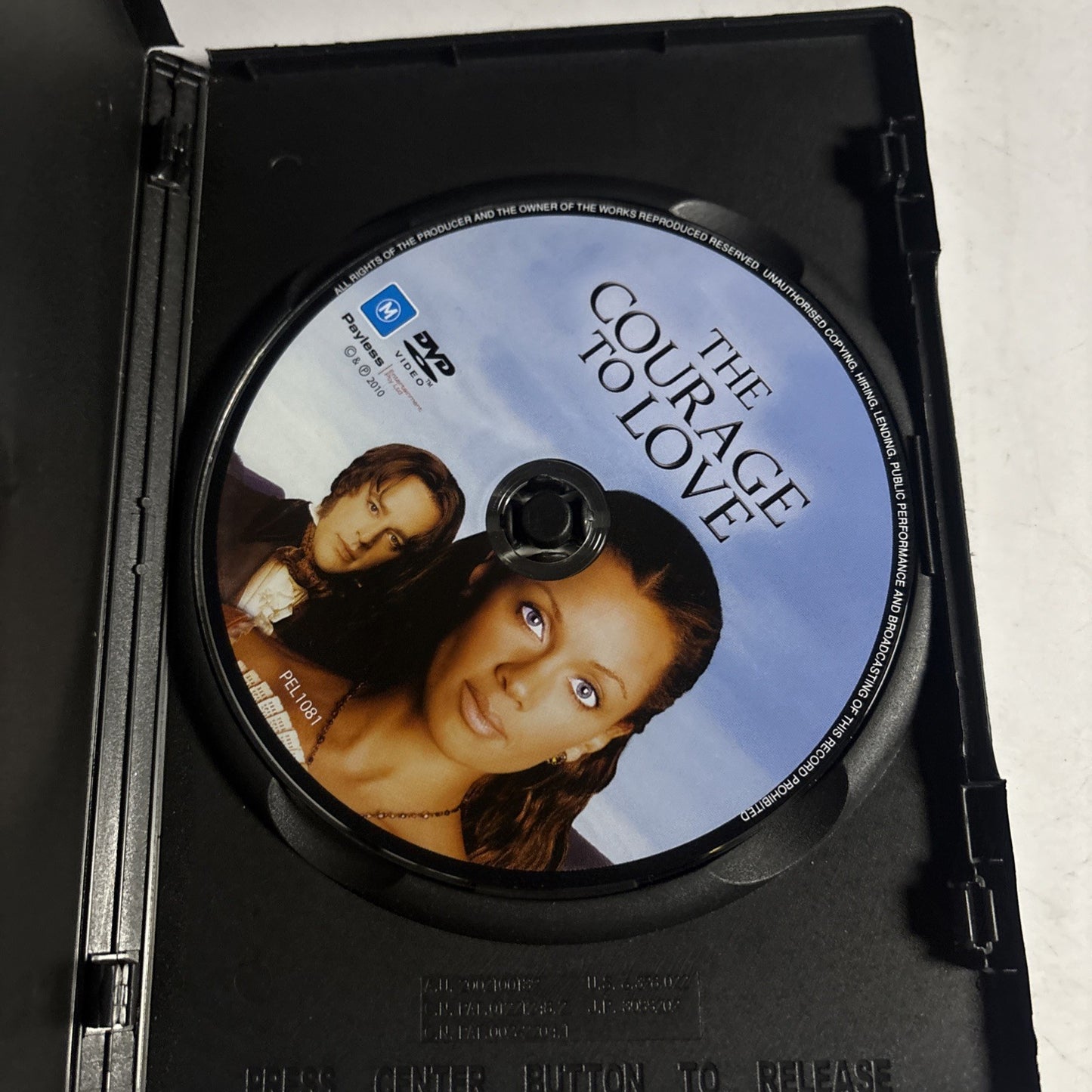 The Courage To Love (DVD, 2000) Vanessa Williams Region 4