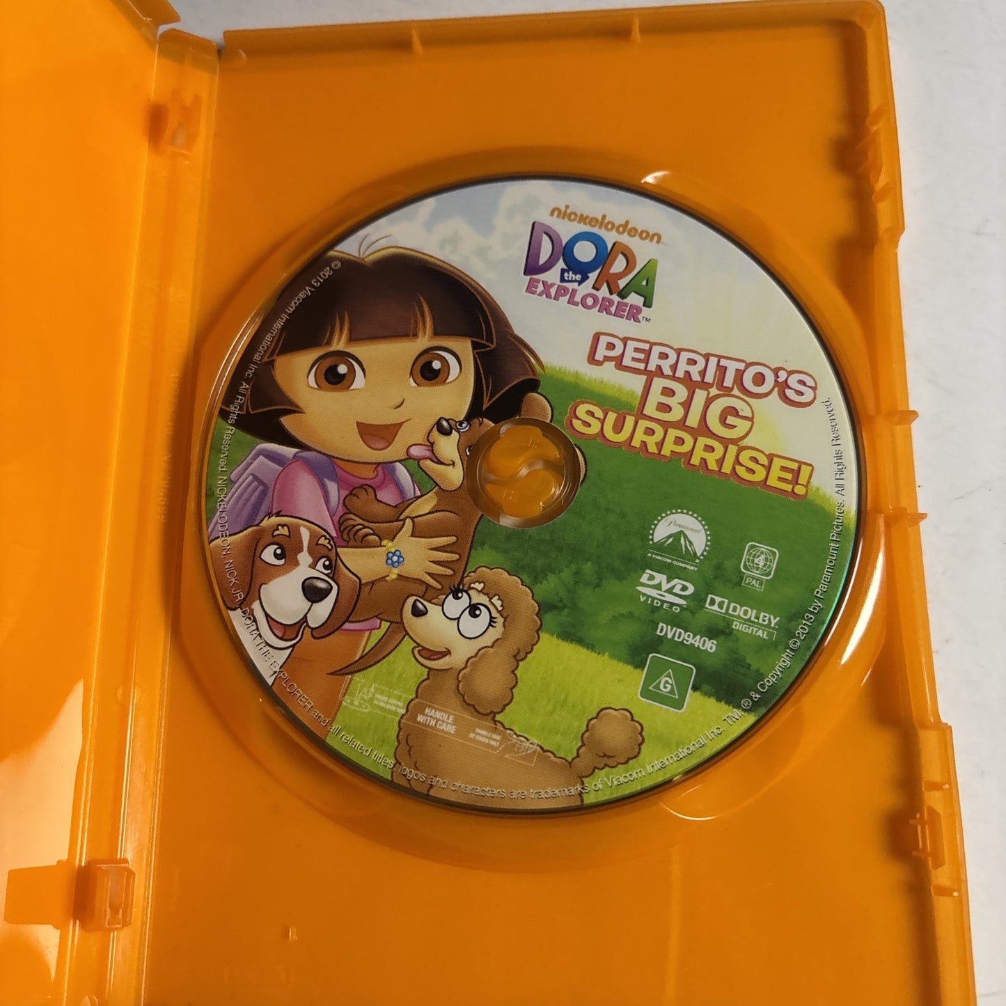 Dora The Explorer Perrito's Big Surprise (DVD, 2013) Animation Region 4