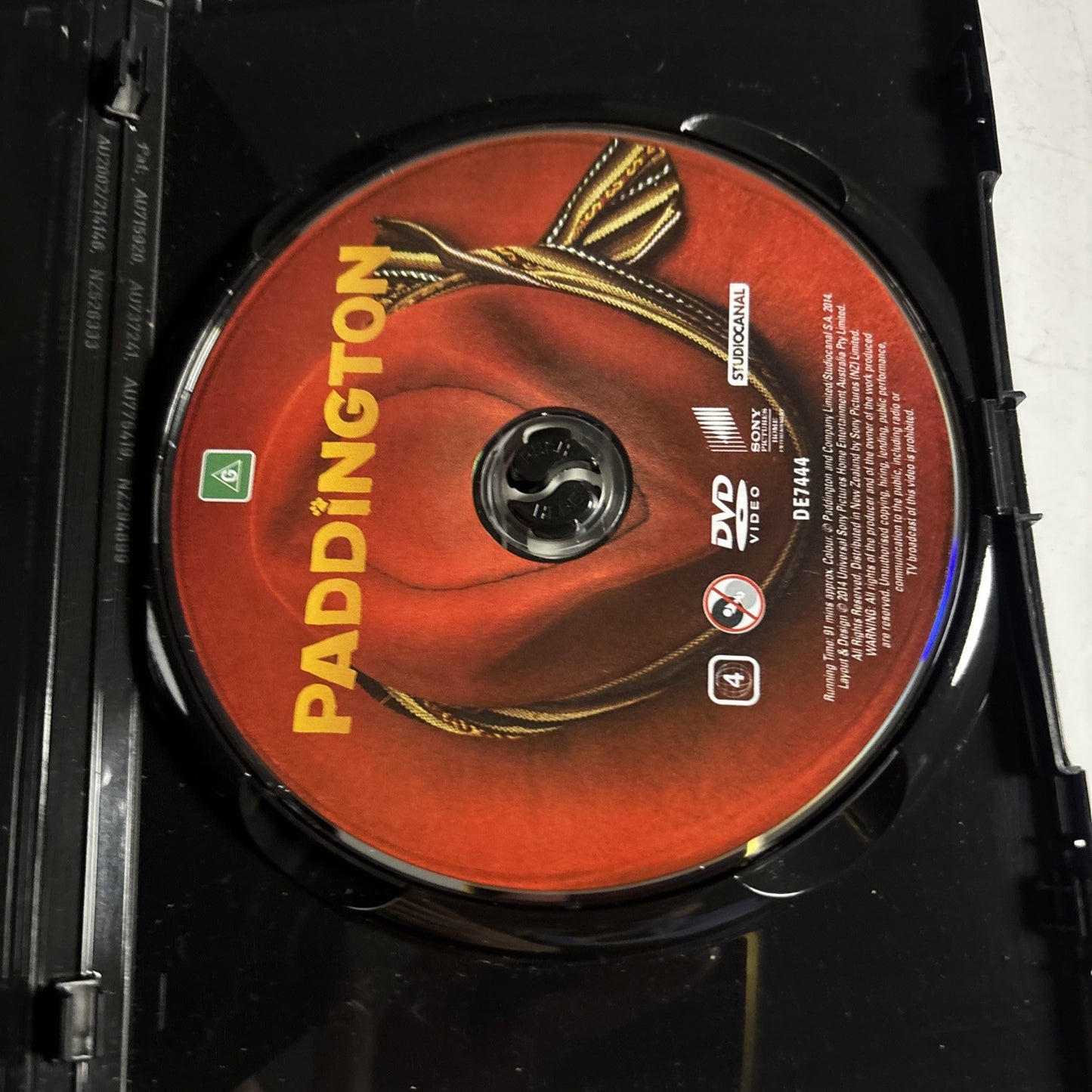 Paddington (DVD, 2014) Region 4