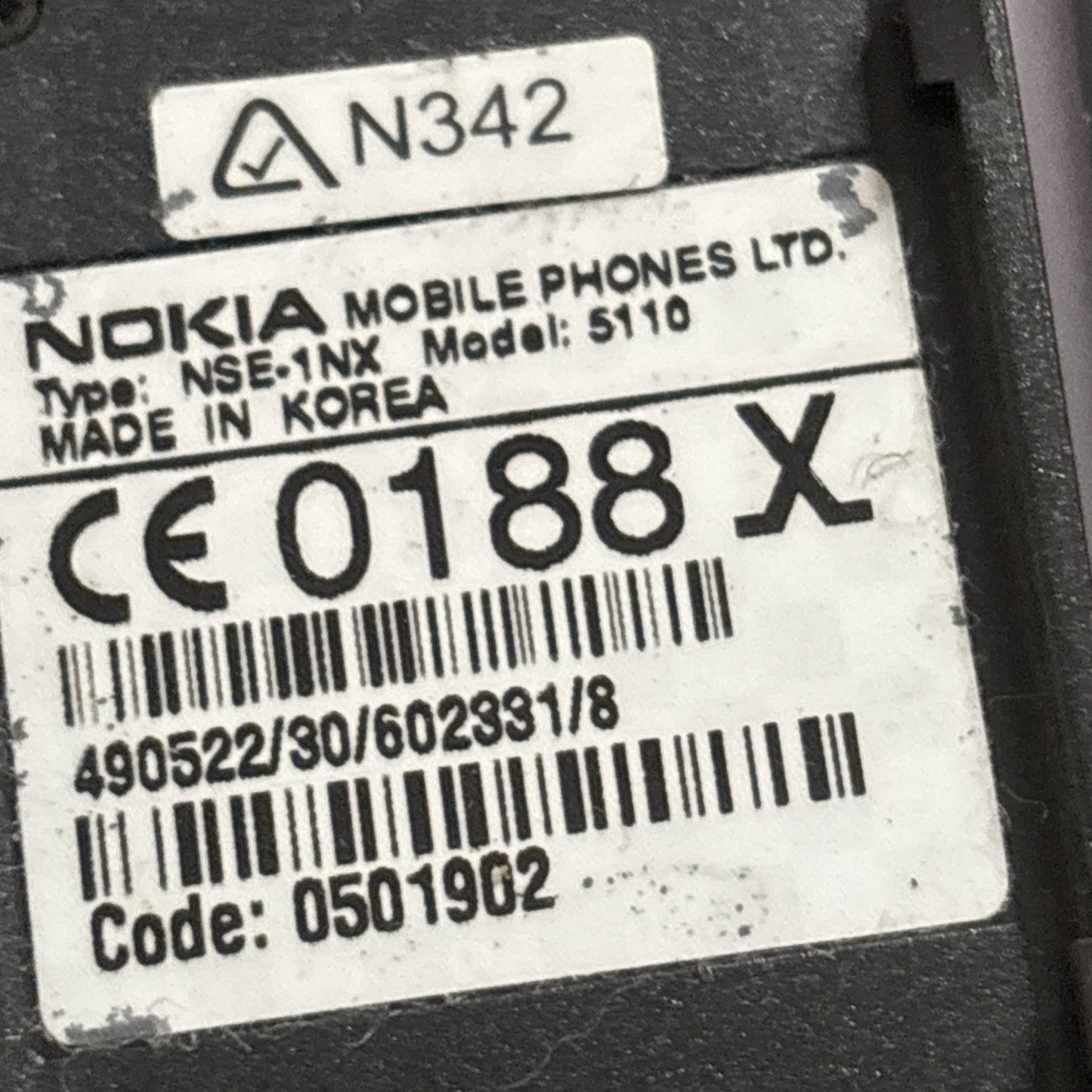 Nokia 5110 Mobile Phone *Untested - For Parts/Repair*
