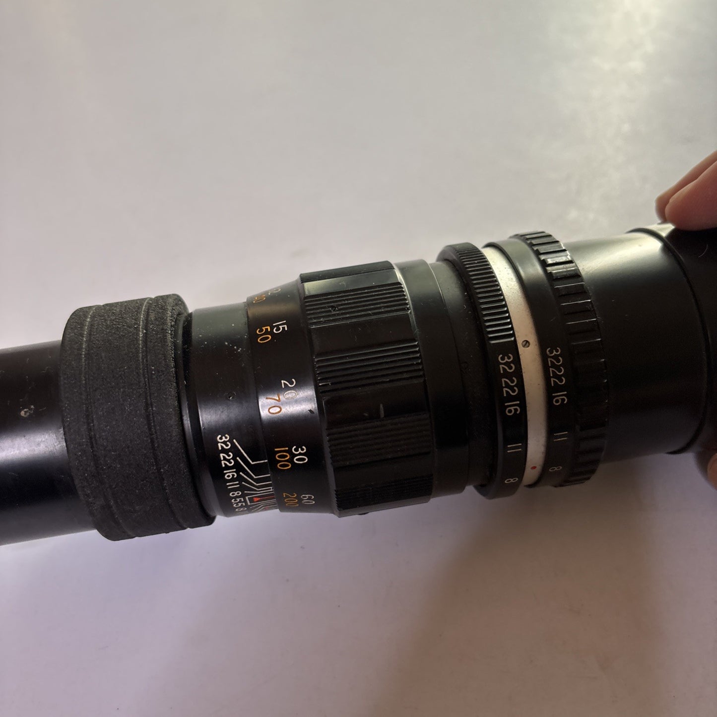 Hanimex Tele-Lens 1:5.5 F=300mm *Mold In Lens*