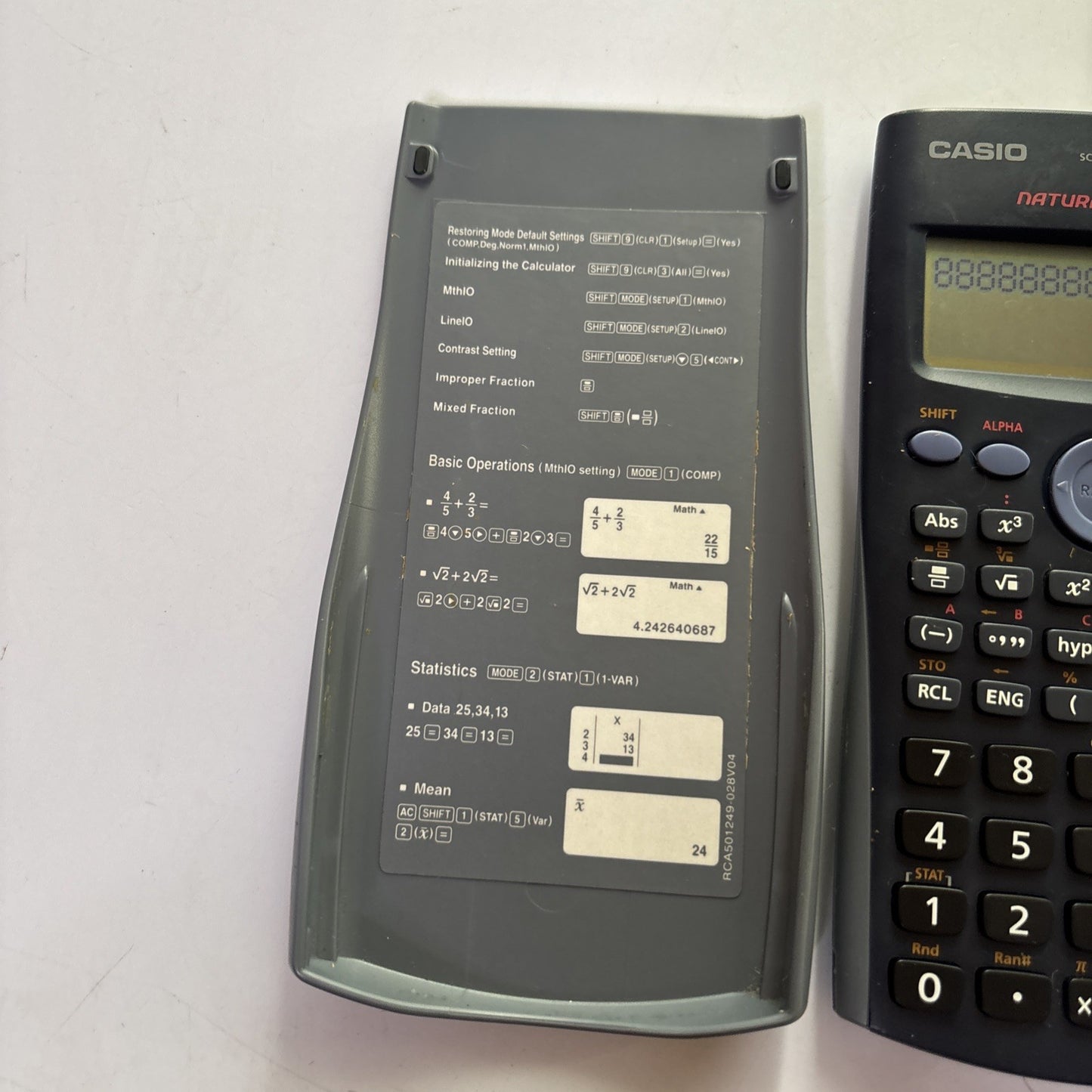 Casio Fx-82AU Scientific Calculator