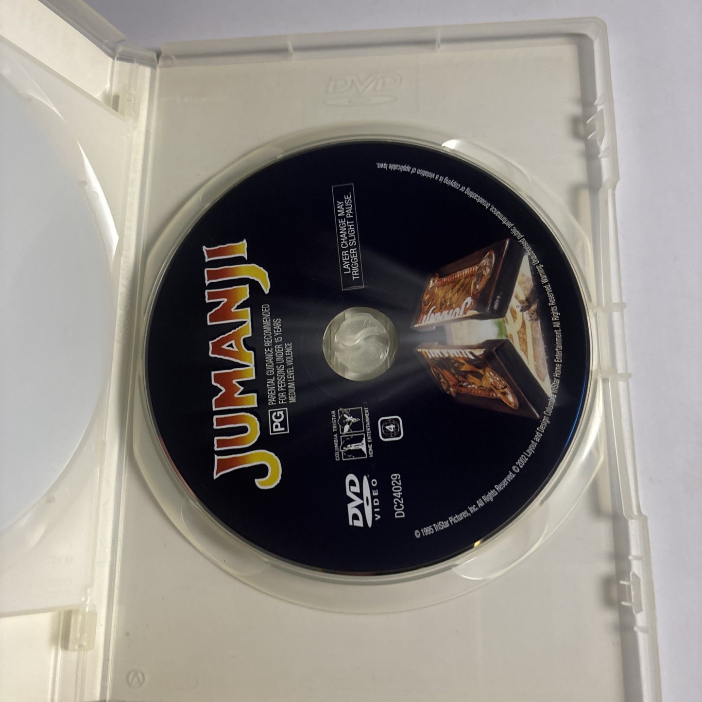 Jumanji / Zathura - A Space Adventure (DVD, 1995) Robin Williams Region 4