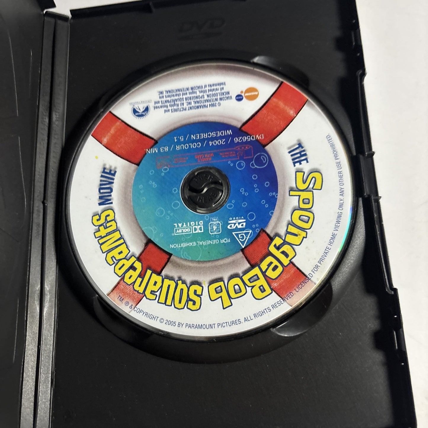 Spongebob Squarepants - The Movie (DVD, 2004) Region 4