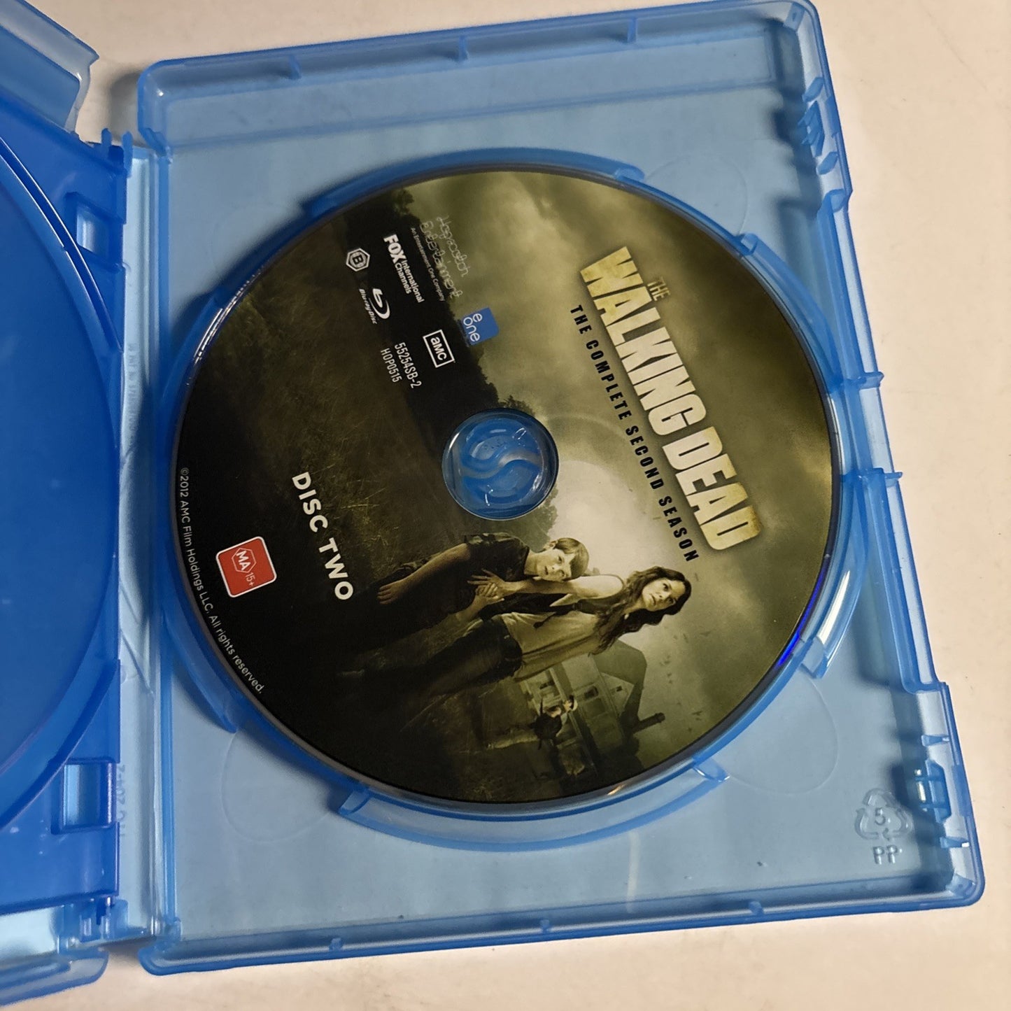 The Walking Dead : Season 1 &2 (Blu-ray, 2010, 4-Disc) Region B