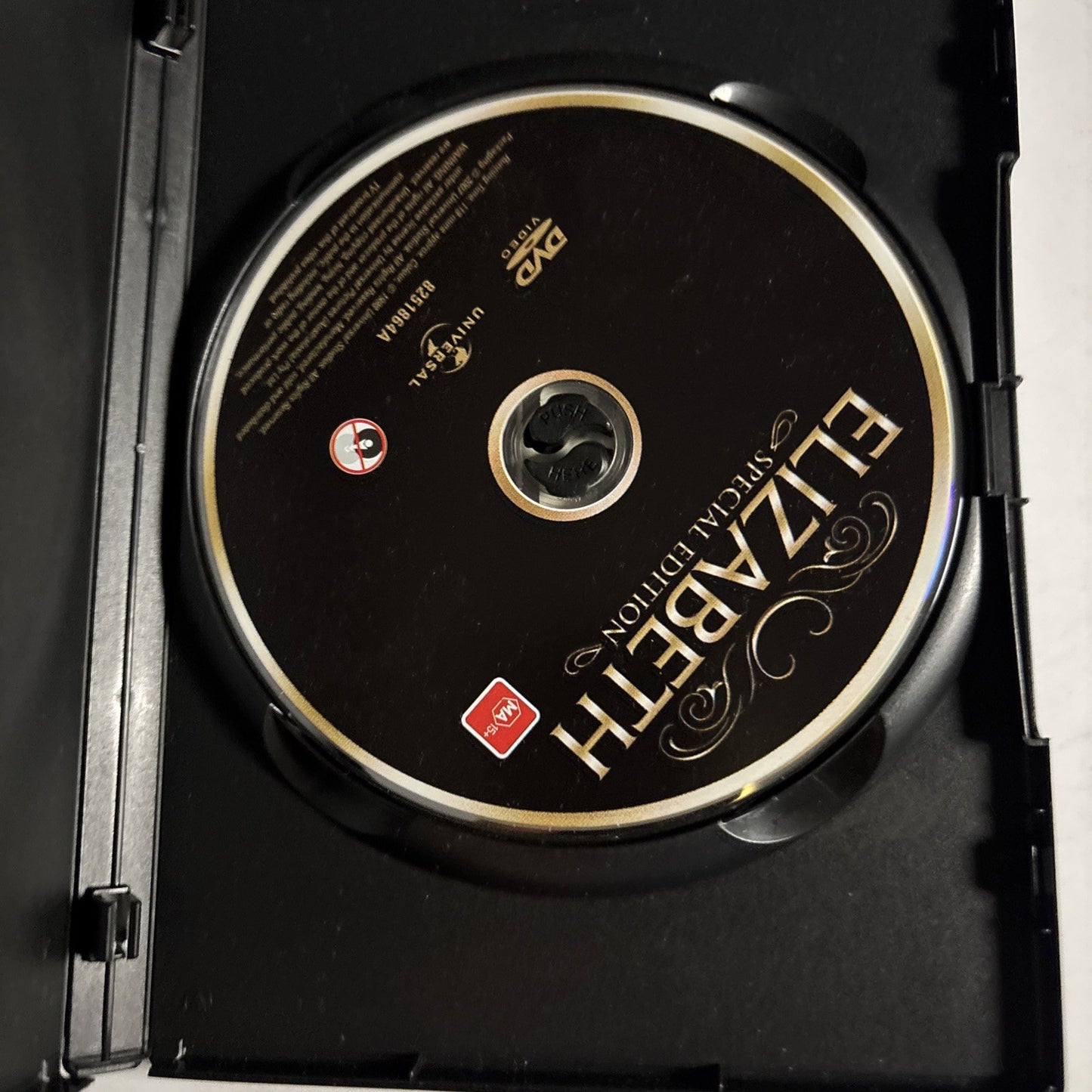 Elizabeth (Special Edition, DVD, 1998) Cate Blanchett, Geoffrey Rush Region 4 &2