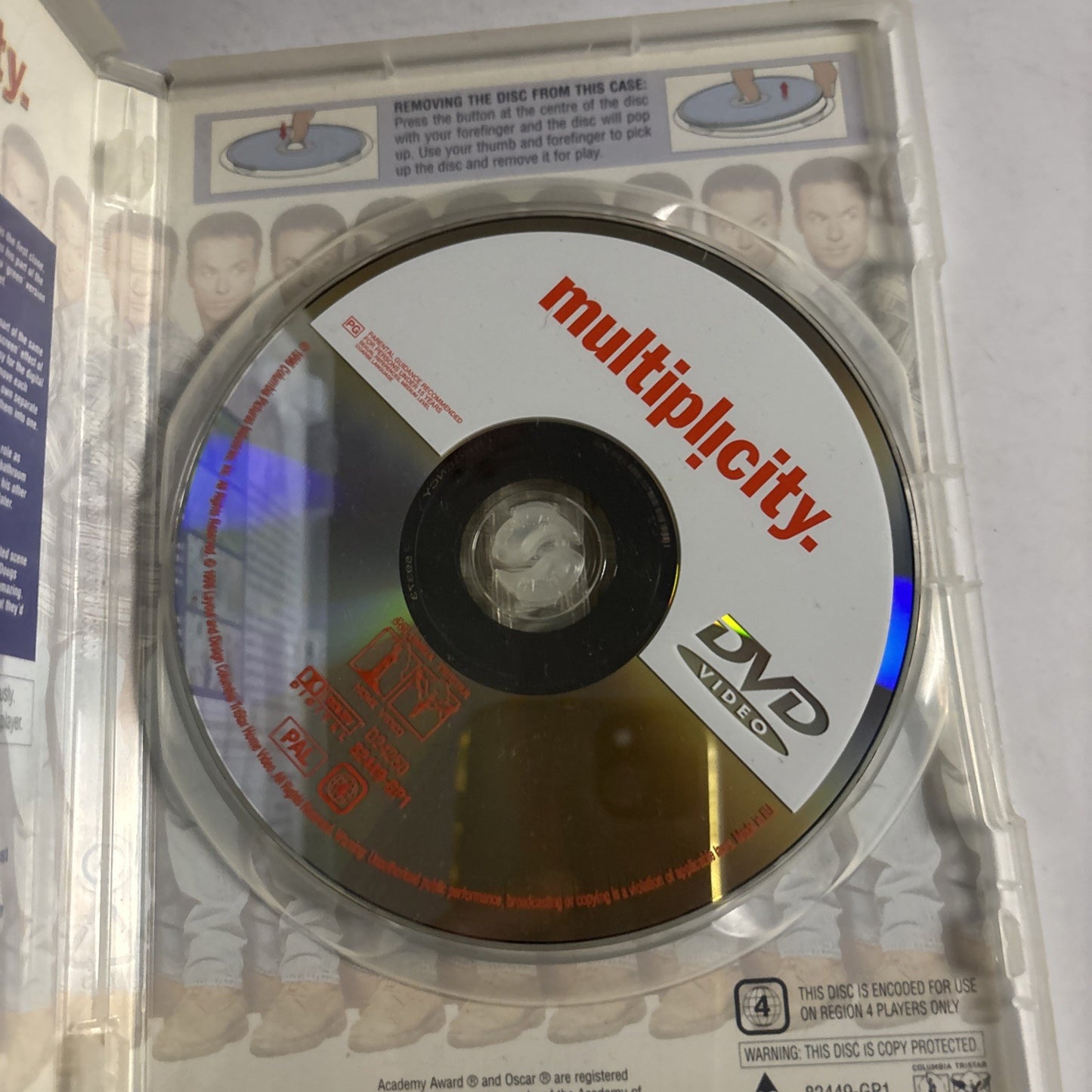 Multiplicity (DVD, 1996) Michael Keaton, Andie Macdowell Region 4