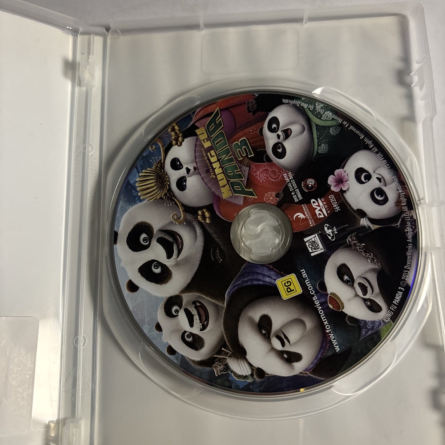 Kung Fu Panda 3 (DVD, 2016) Region 4